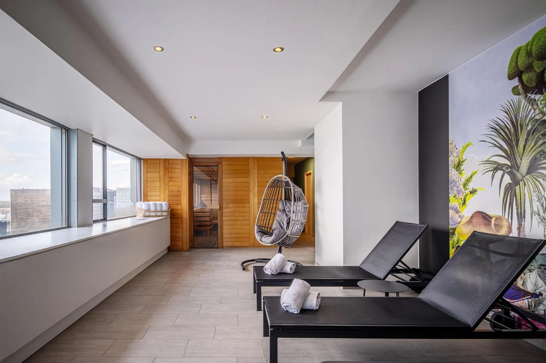 Sauna in Thon Hotel Brussels City Centre