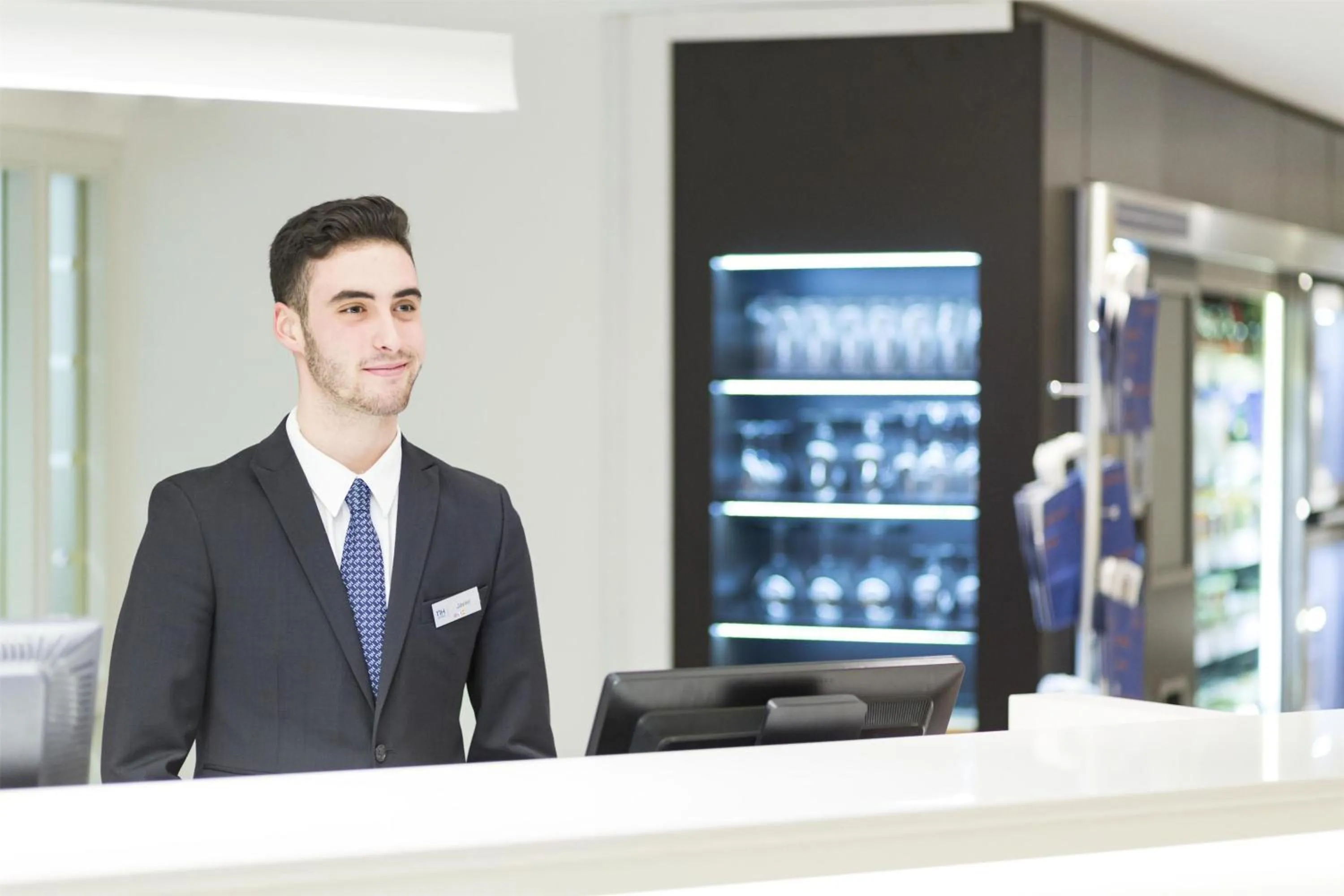 Lobby or reception in NH Brussels Grand Place Arenberg