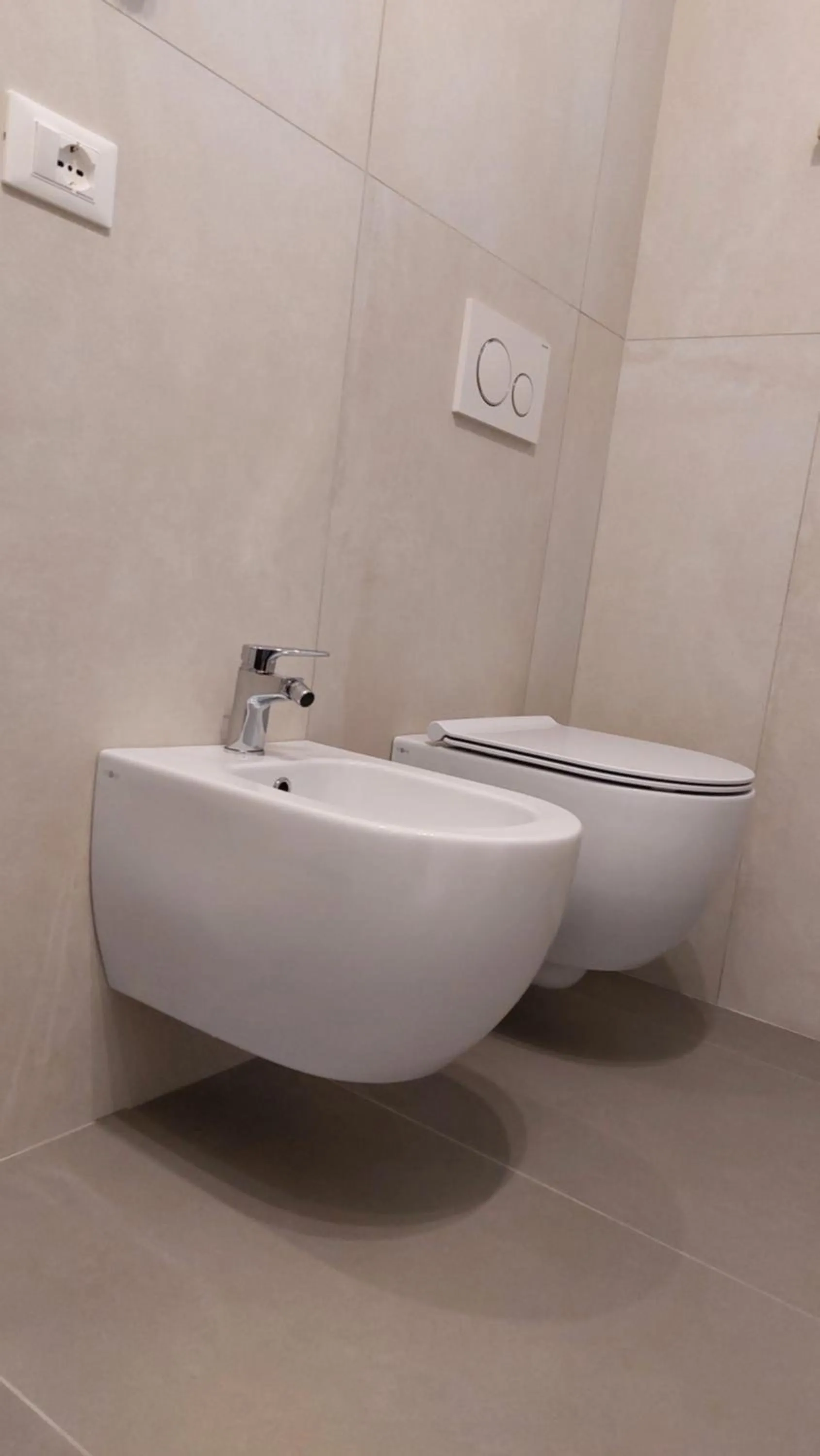 Bathroom in Albergo Primavera