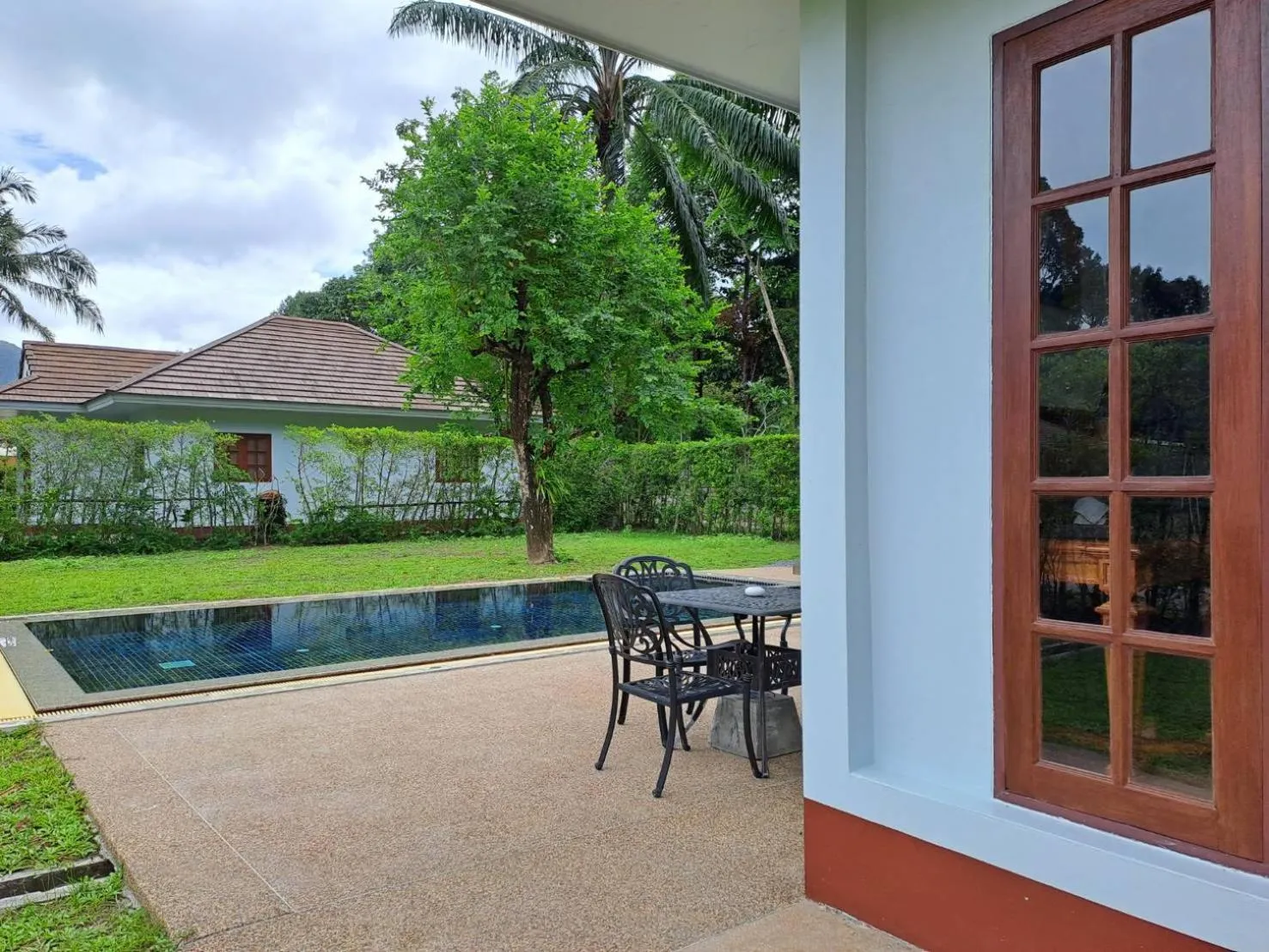 Seating area in Alisea Pool Villa Aonang
