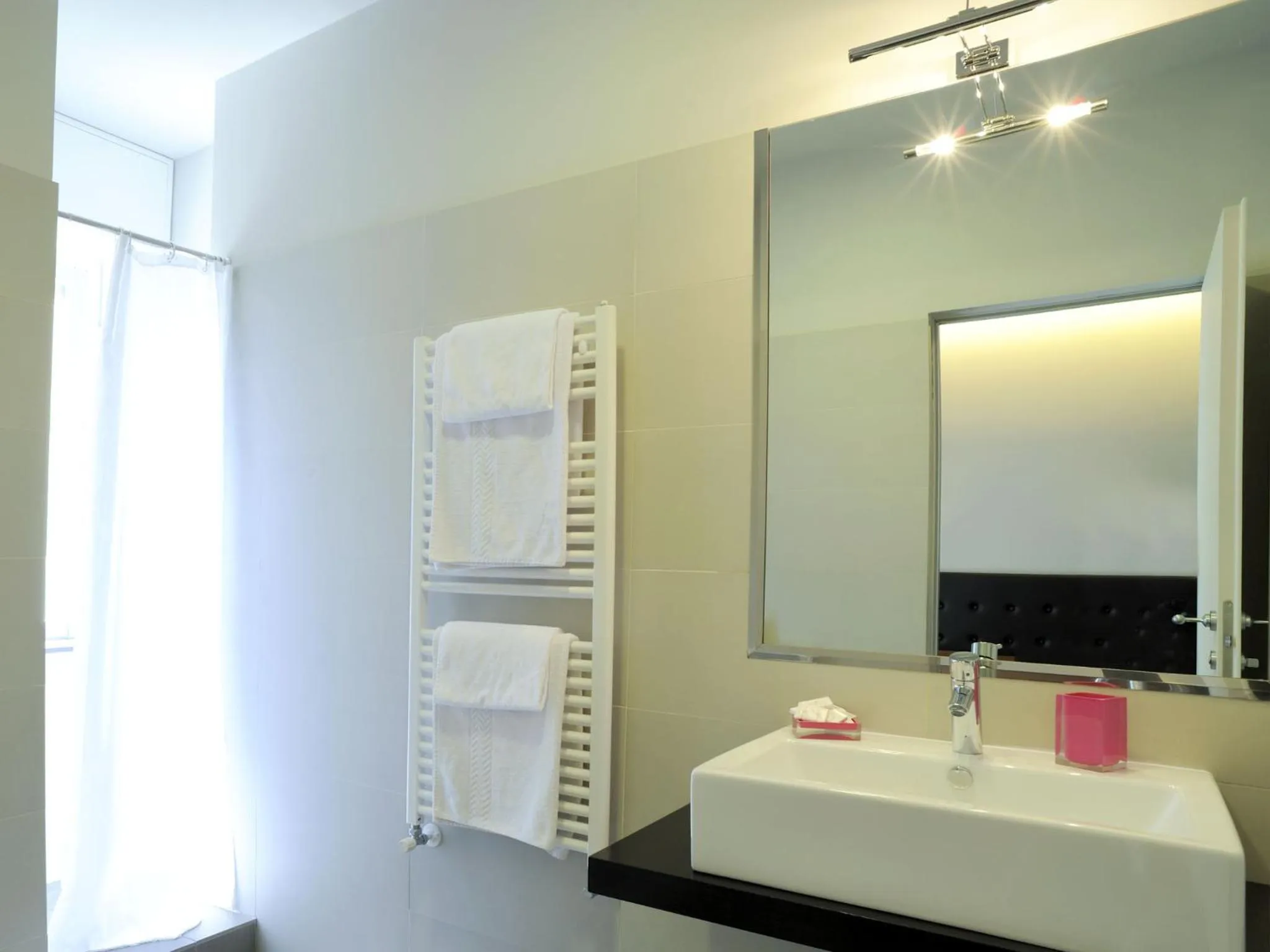 Shower in Hotel Concordia