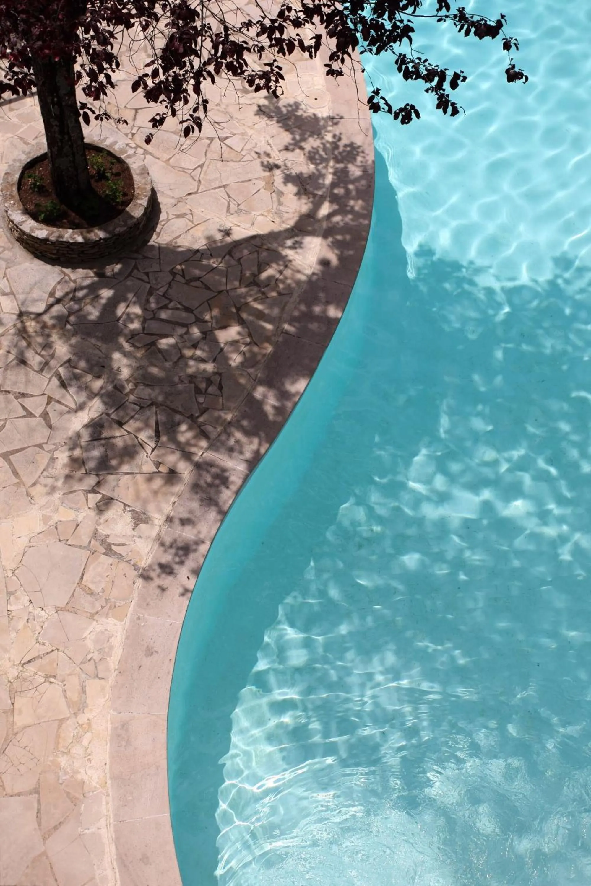Swimming pool in Villa Borghese, The Originals Relais