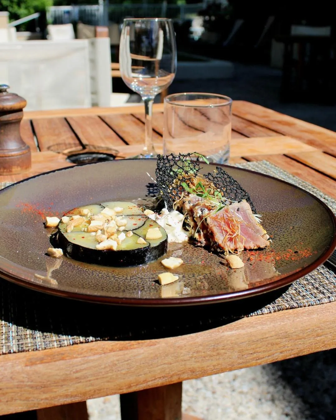 Patio in Villa Borghese, The Originals Relais