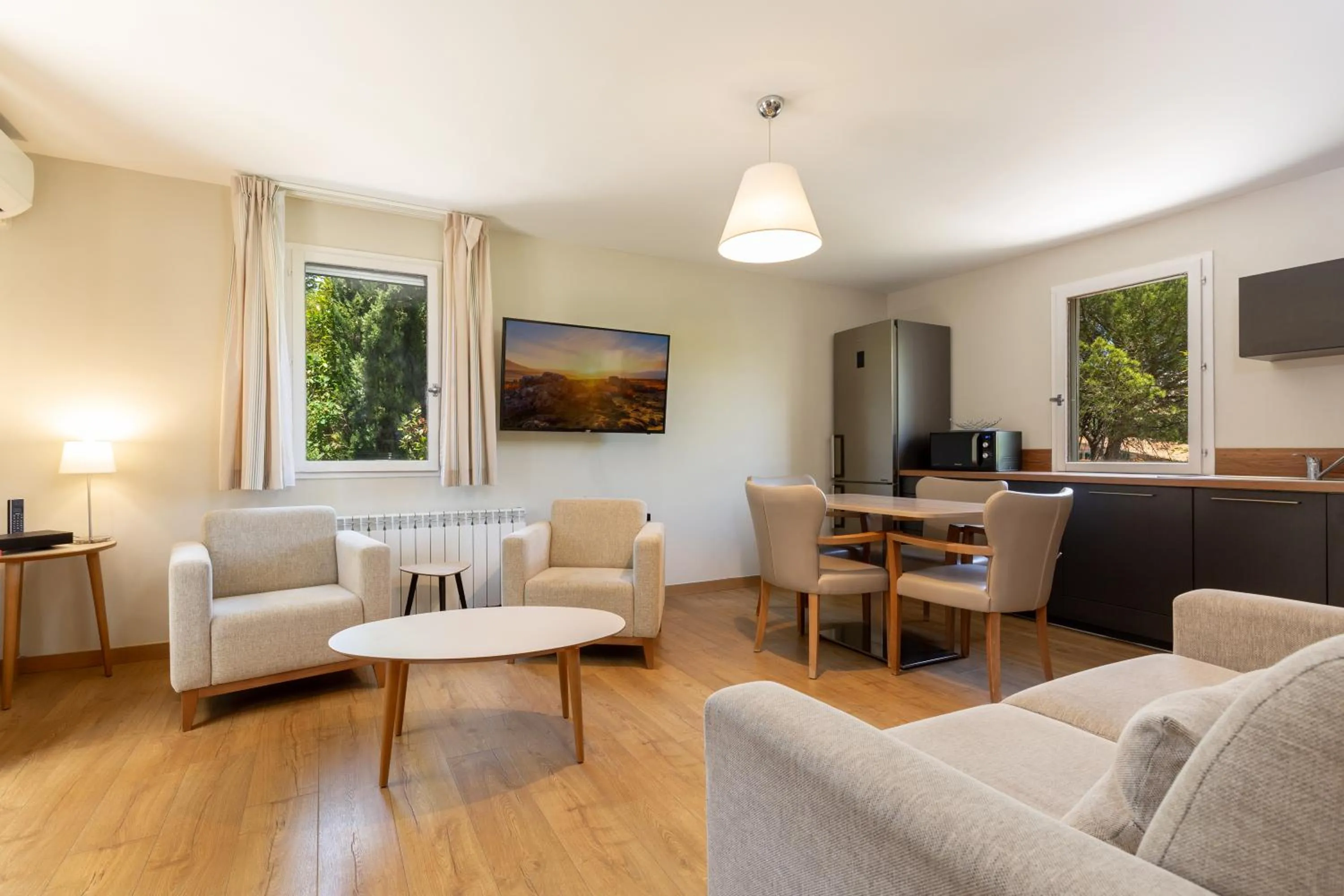 Living room in Hôtel & Résidence Lou Paradou Gréoux Les Bains
