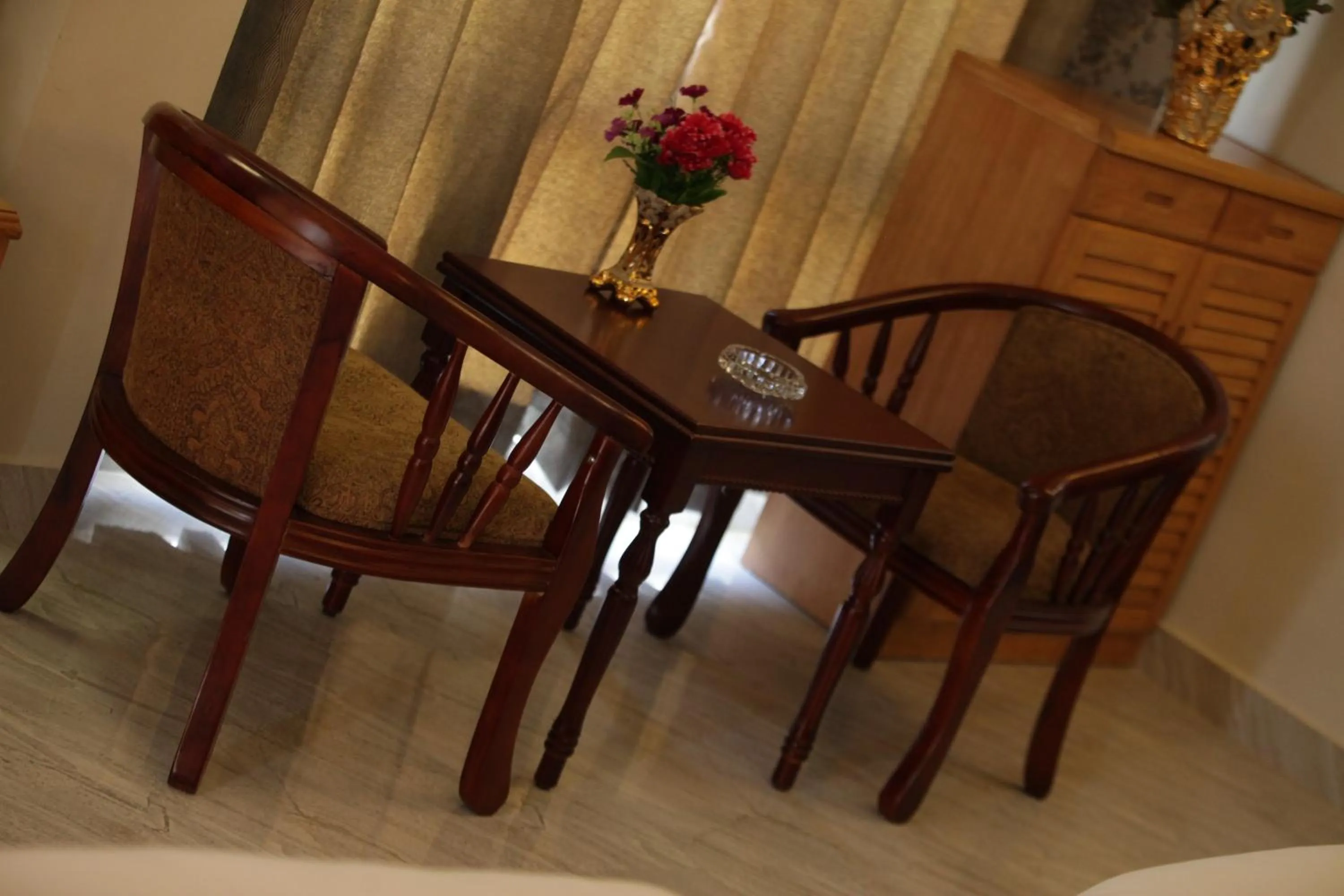 Decorative detail in Grand Cascade Chennai