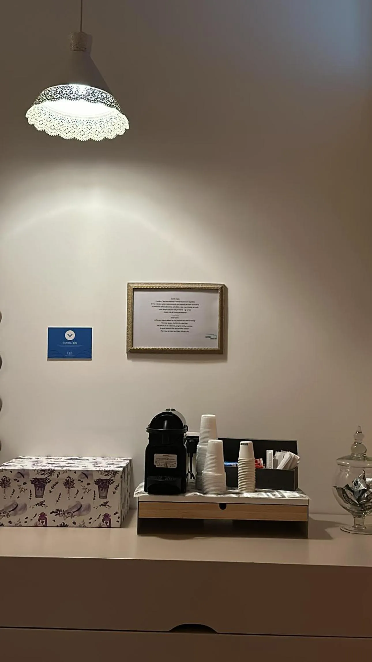 Coffee/tea facilities in Sfumature Partenopee