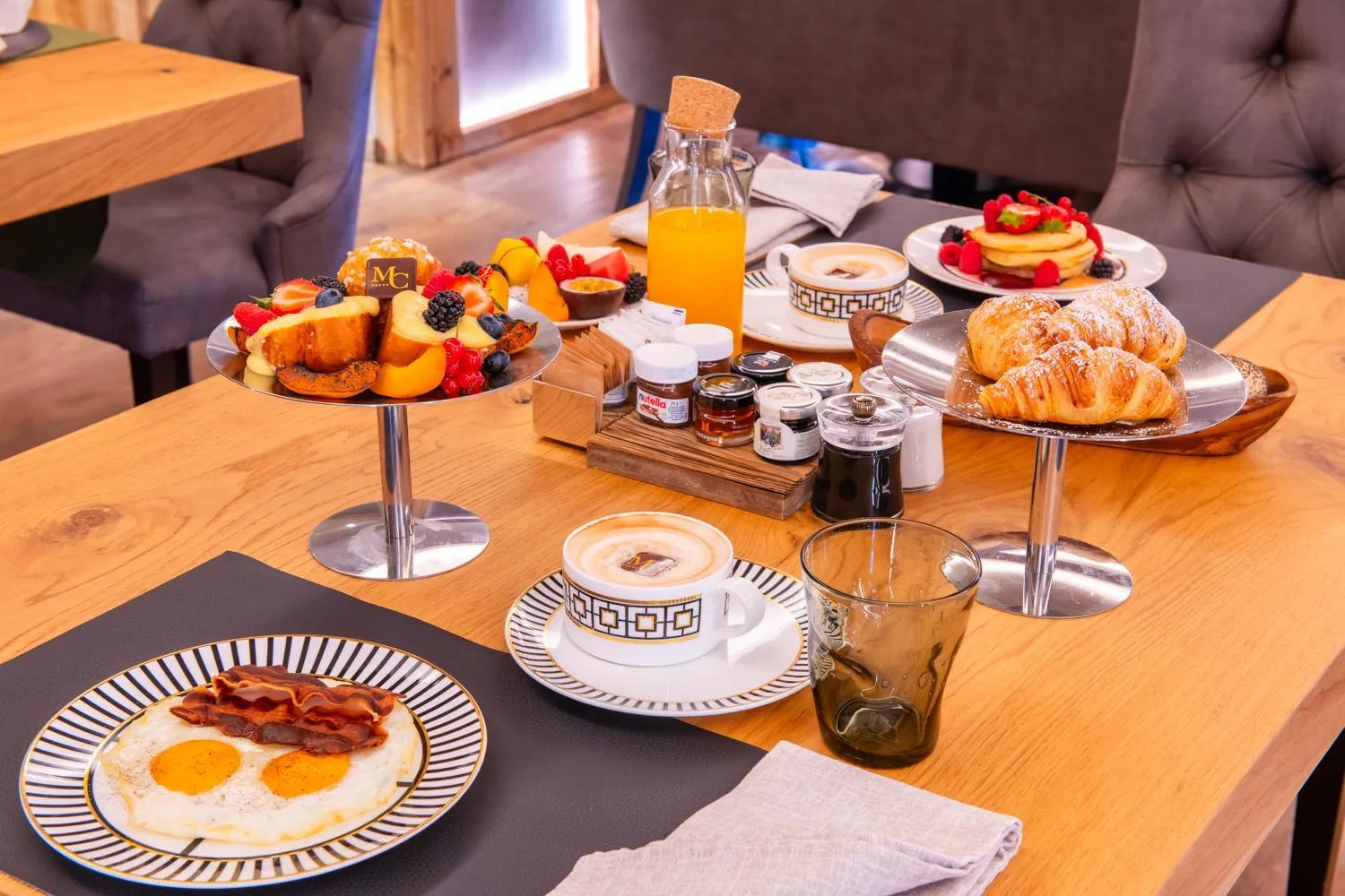 Breakfast in Hotel Montchalet