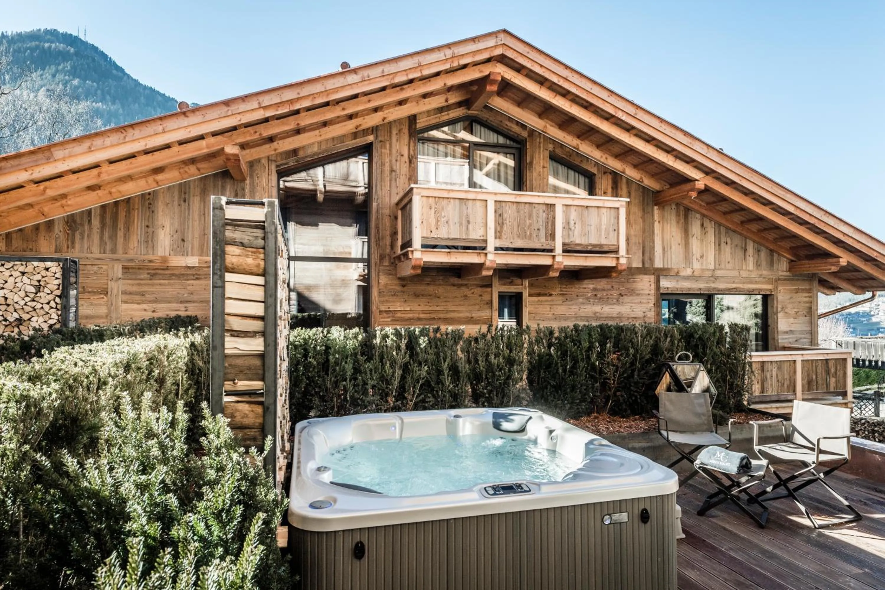 Balcony/Terrace in Hotel Montchalet