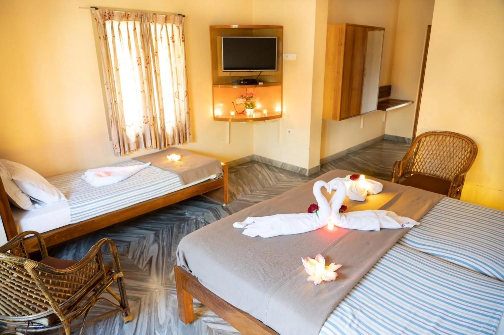 Bed in Hotel Victoriyah