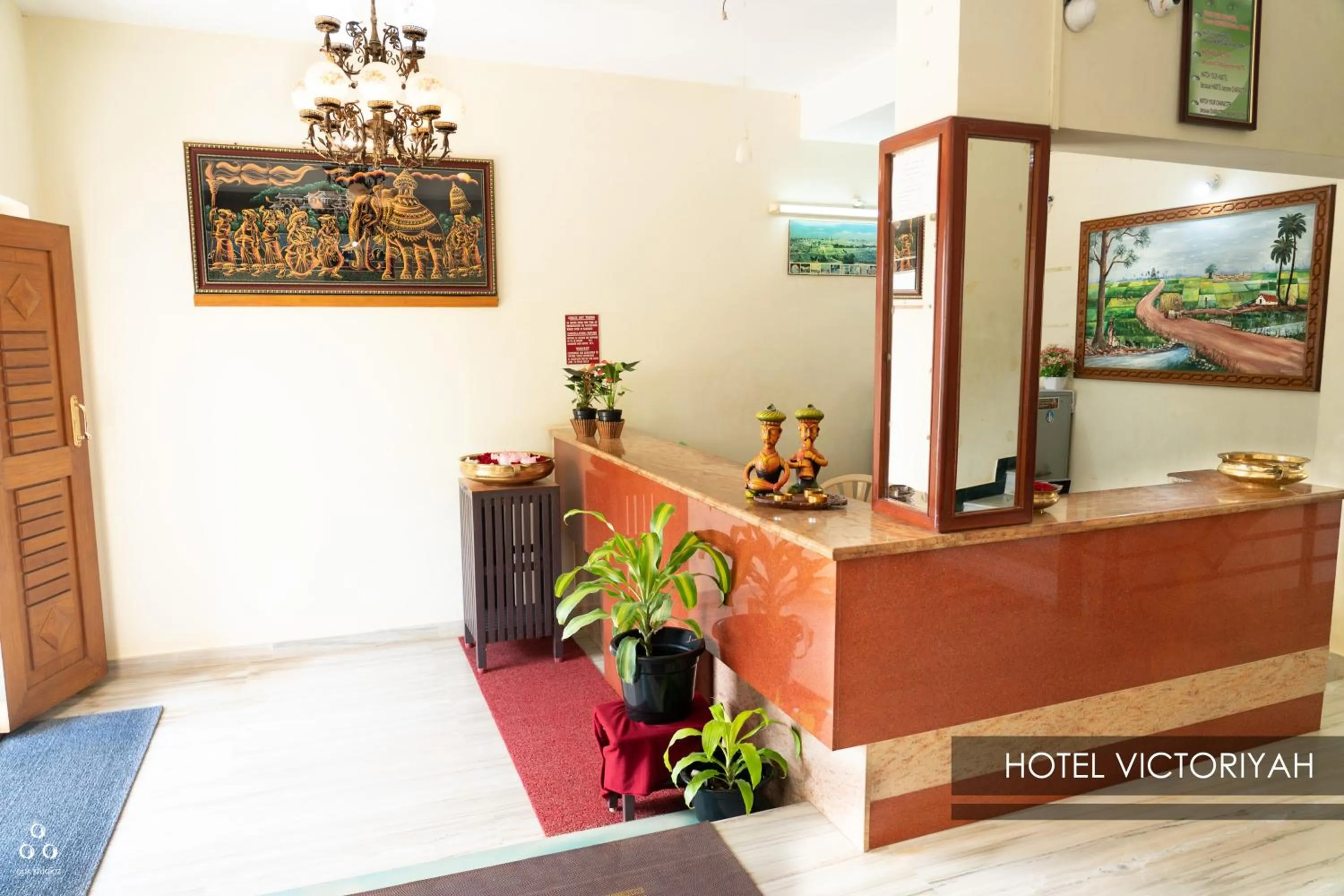 Lobby or reception in Hotel Victoriyah