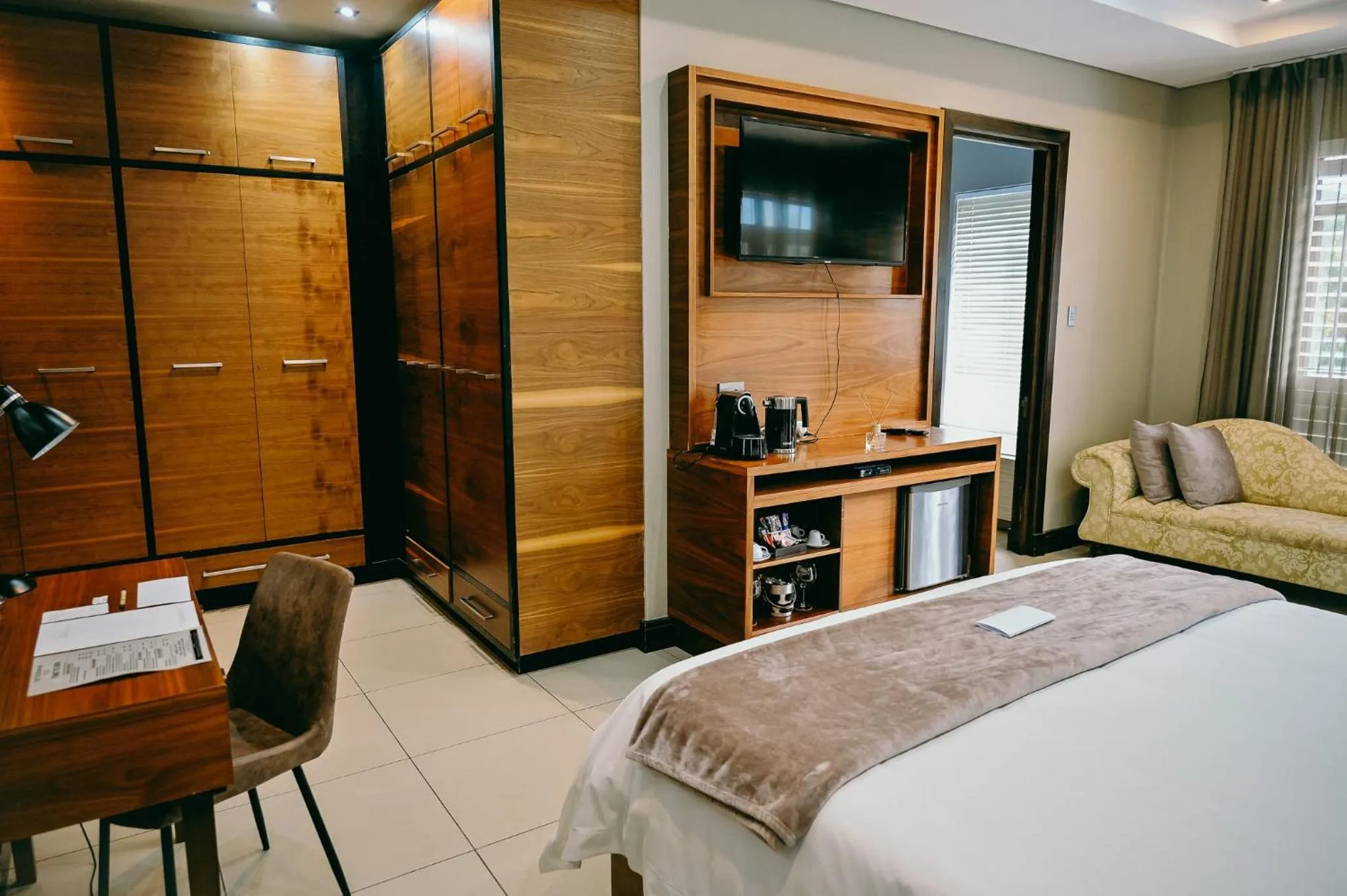 Bed in Tredenham Boutique Hotel