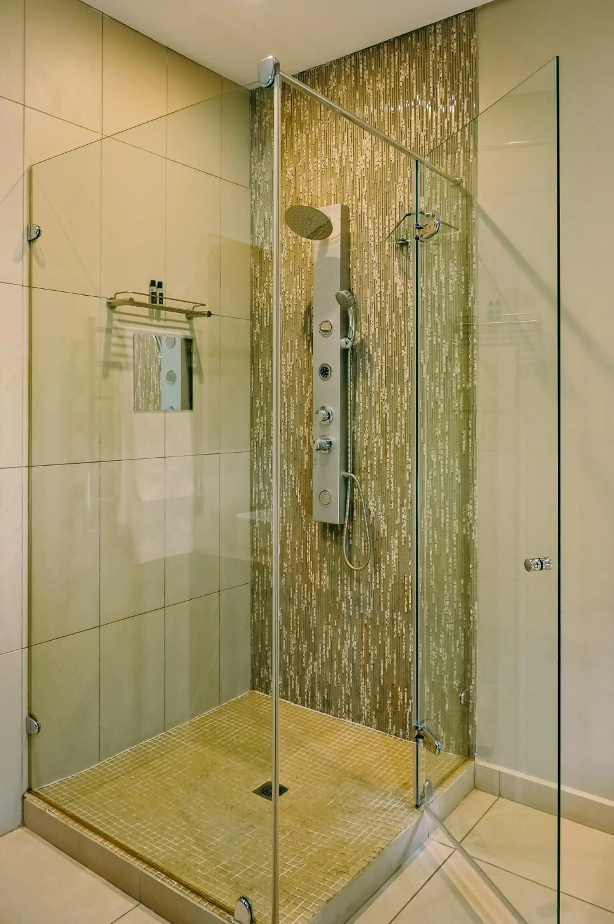 Shower in Tredenham Boutique Hotel