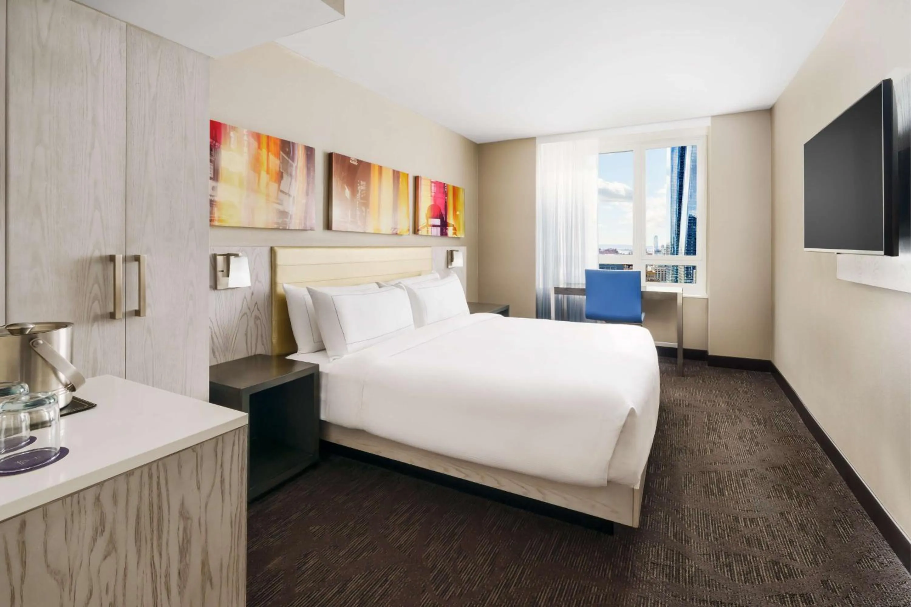 Bed in Doubletree By Hilton New York Times Square West