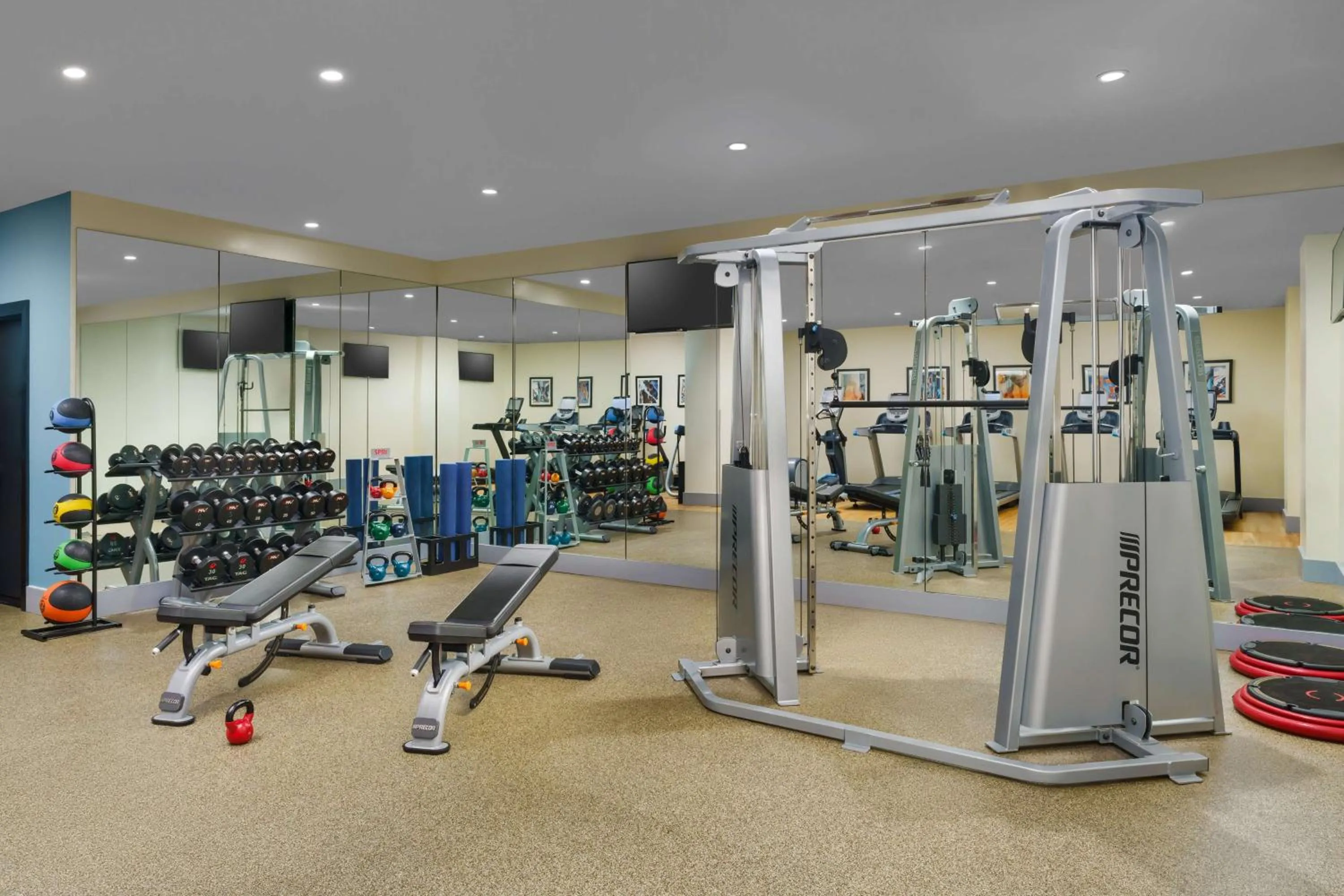Fitness centre/facilities in Doubletree By Hilton New York Times Square West