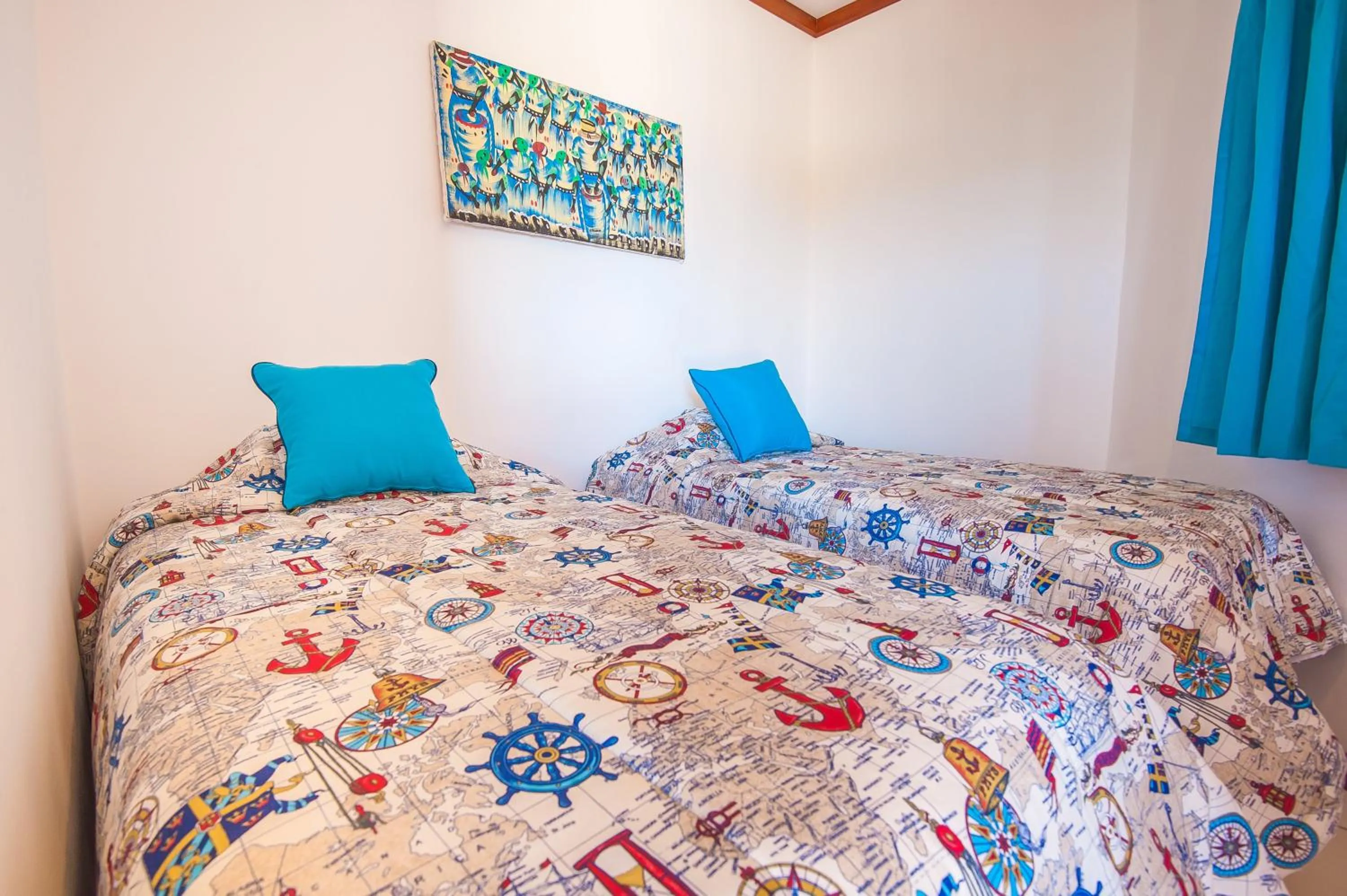 Bed in Hotel Los Corales