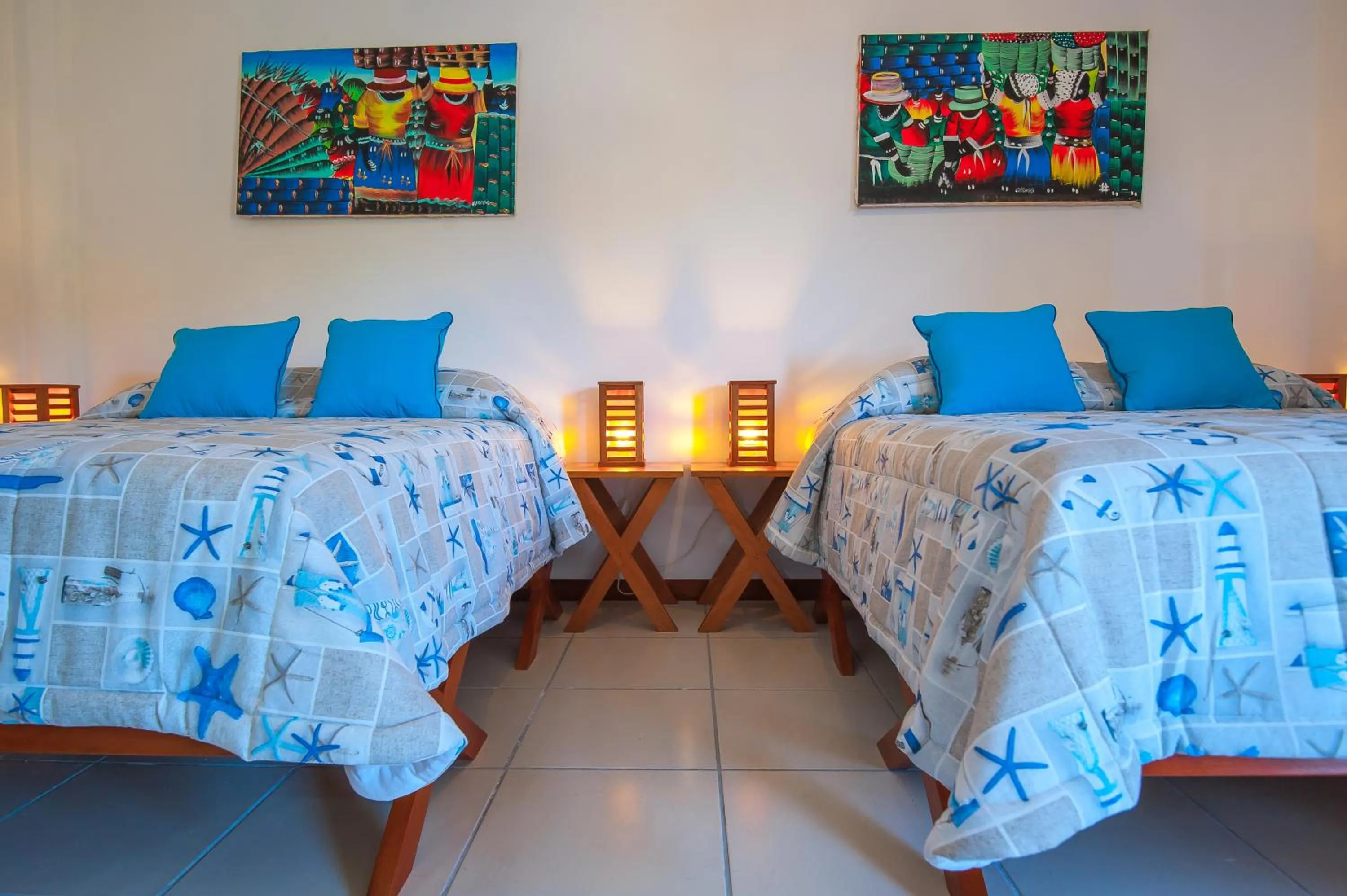 Bed in Hotel Los Corales