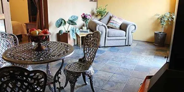 Patio in Greenleaf Guest Lodge