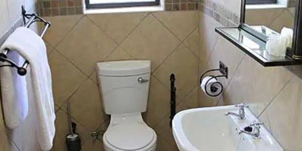 Toilet in Greenleaf Guest Lodge