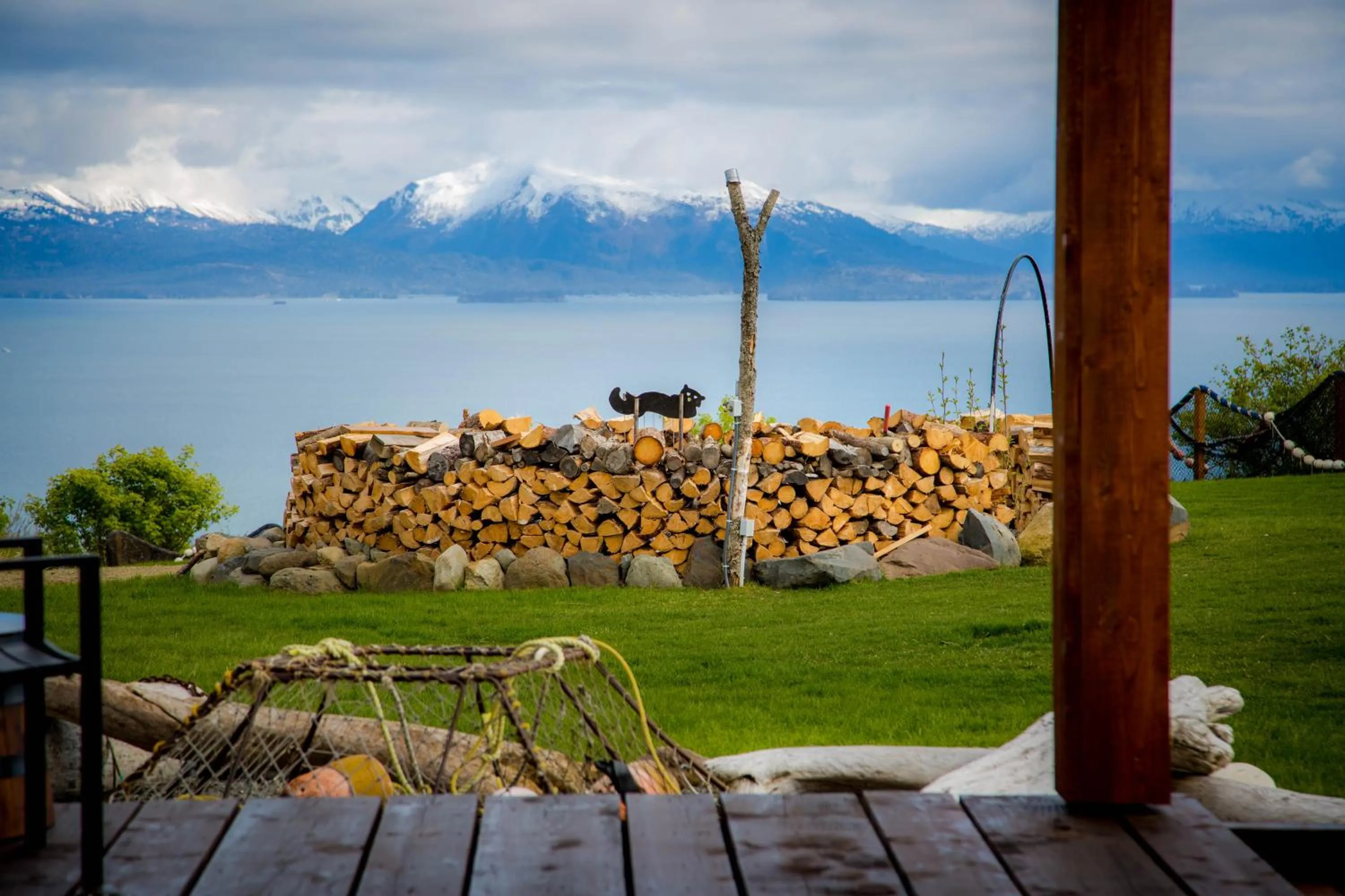 Mountain view in Baycrest Lodge