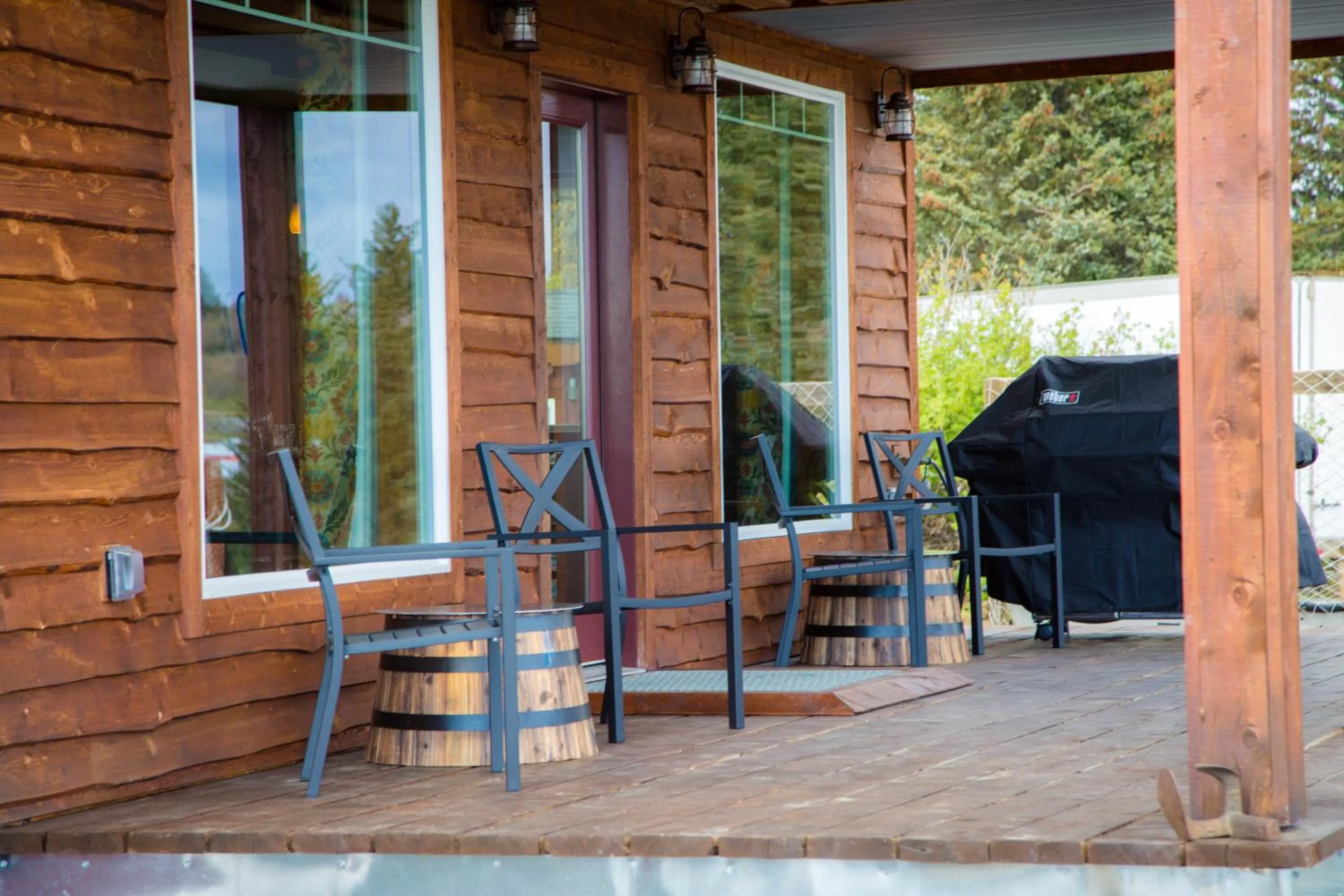 BBQ facilities in Baycrest Lodge