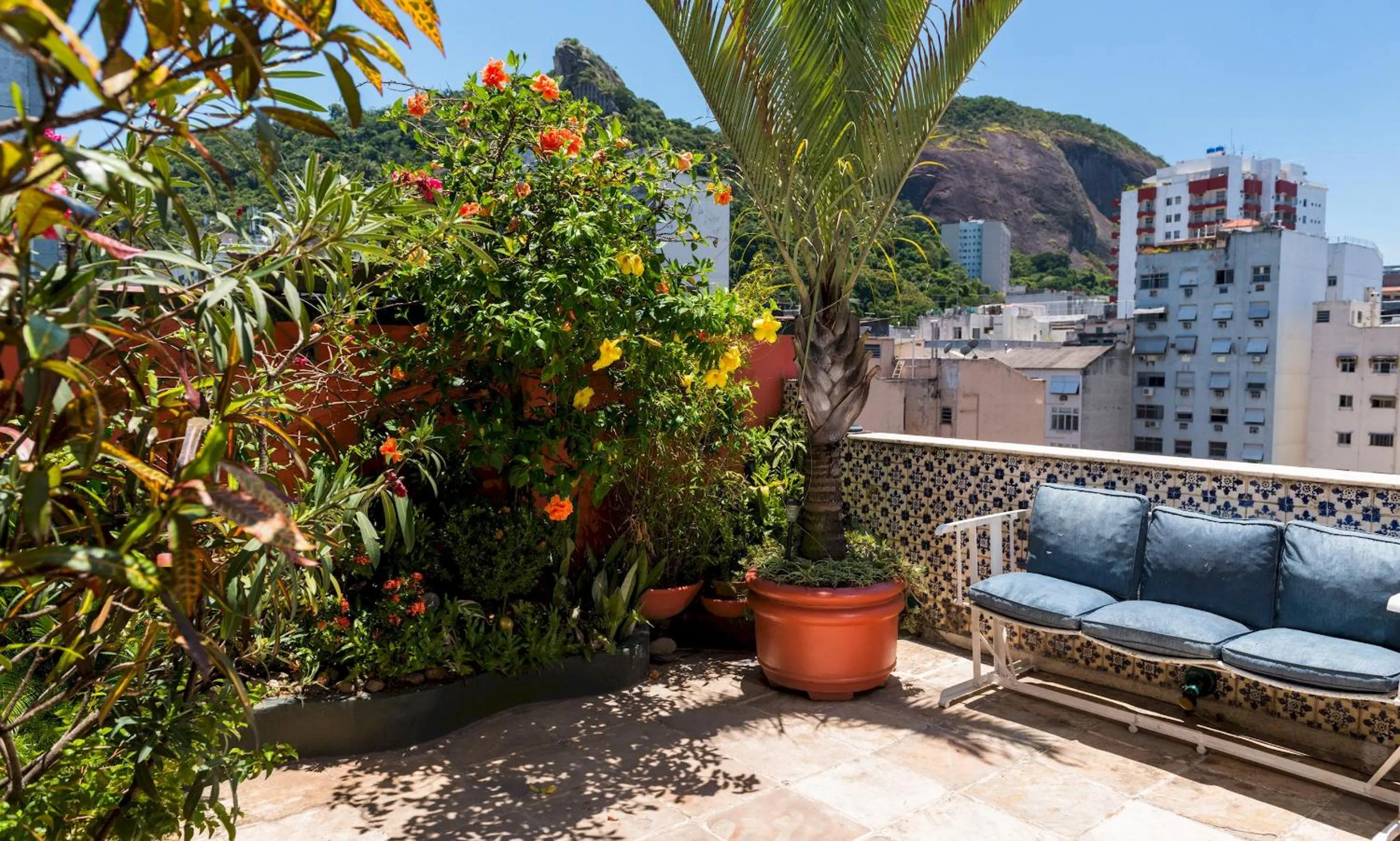 Patio in The Coral Penthouse in Rio de Janeiro - 7 Bedrooms