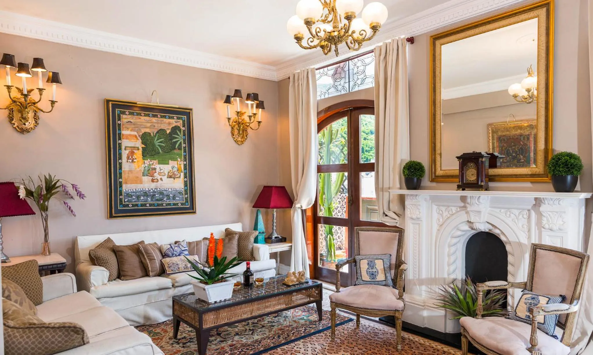 Seating area in The Coral Penthouse in Rio de Janeiro - 7 Bedrooms