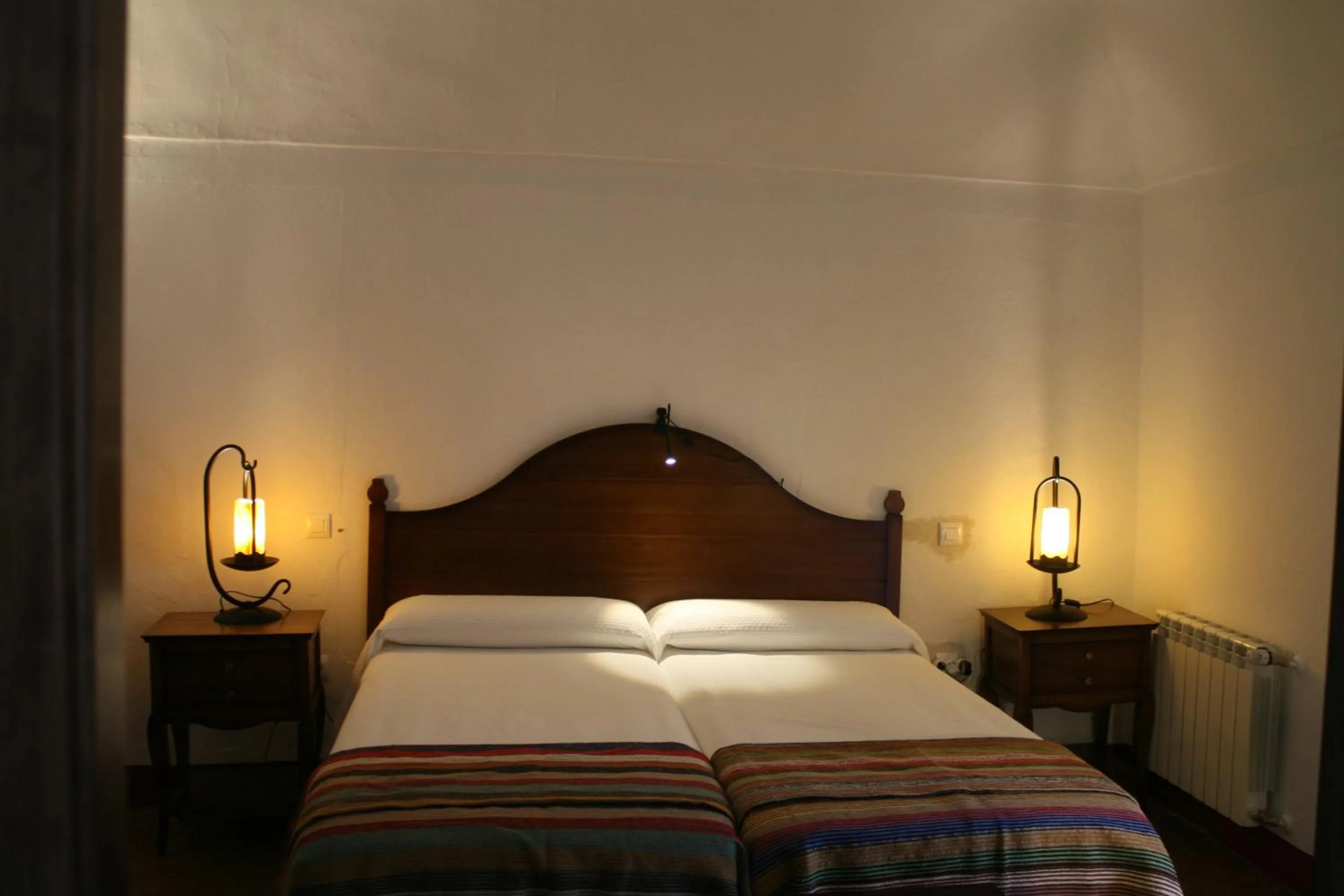 Bed in Hotel Rural Las Grullas