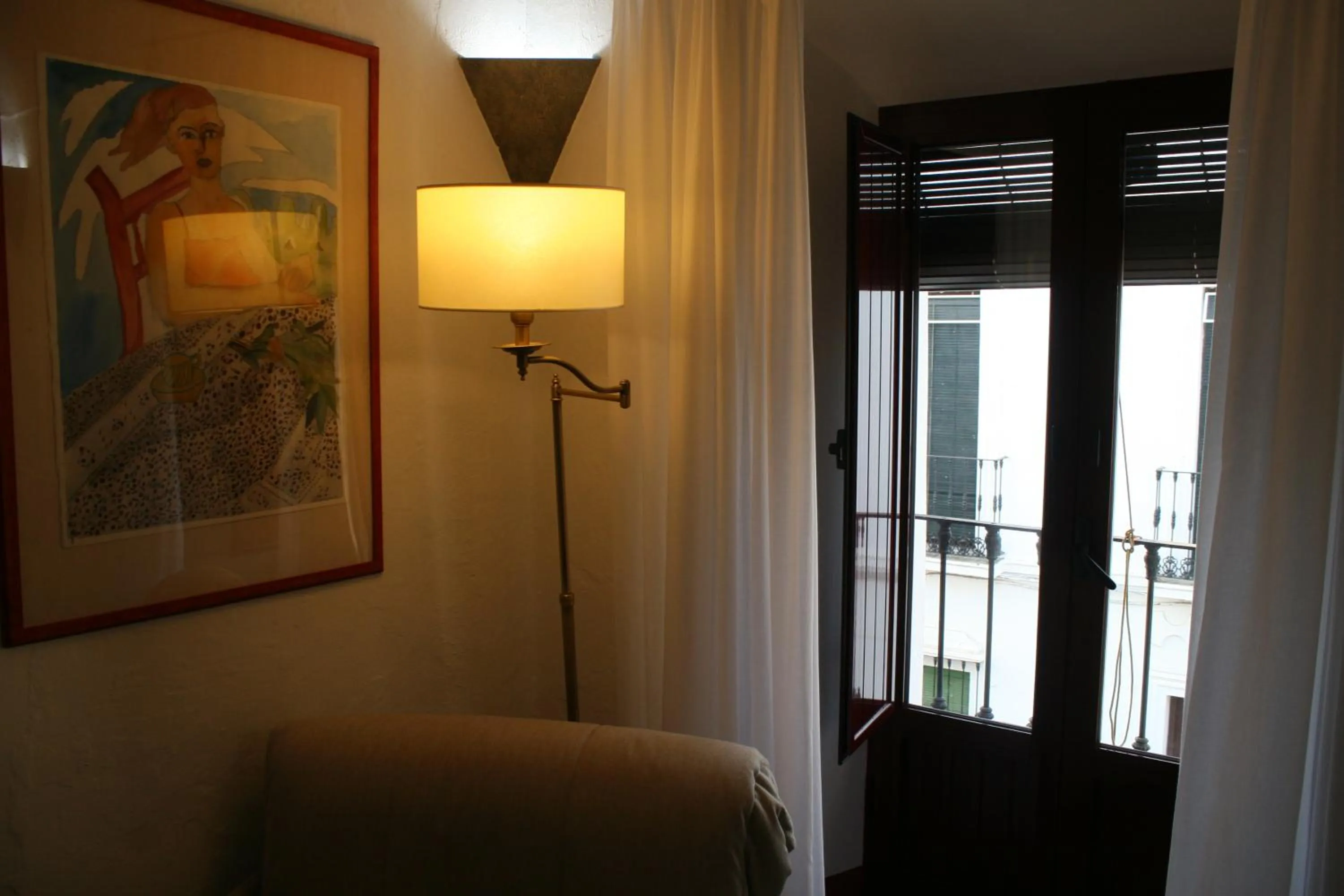 Bed in Hotel Rural Las Grullas