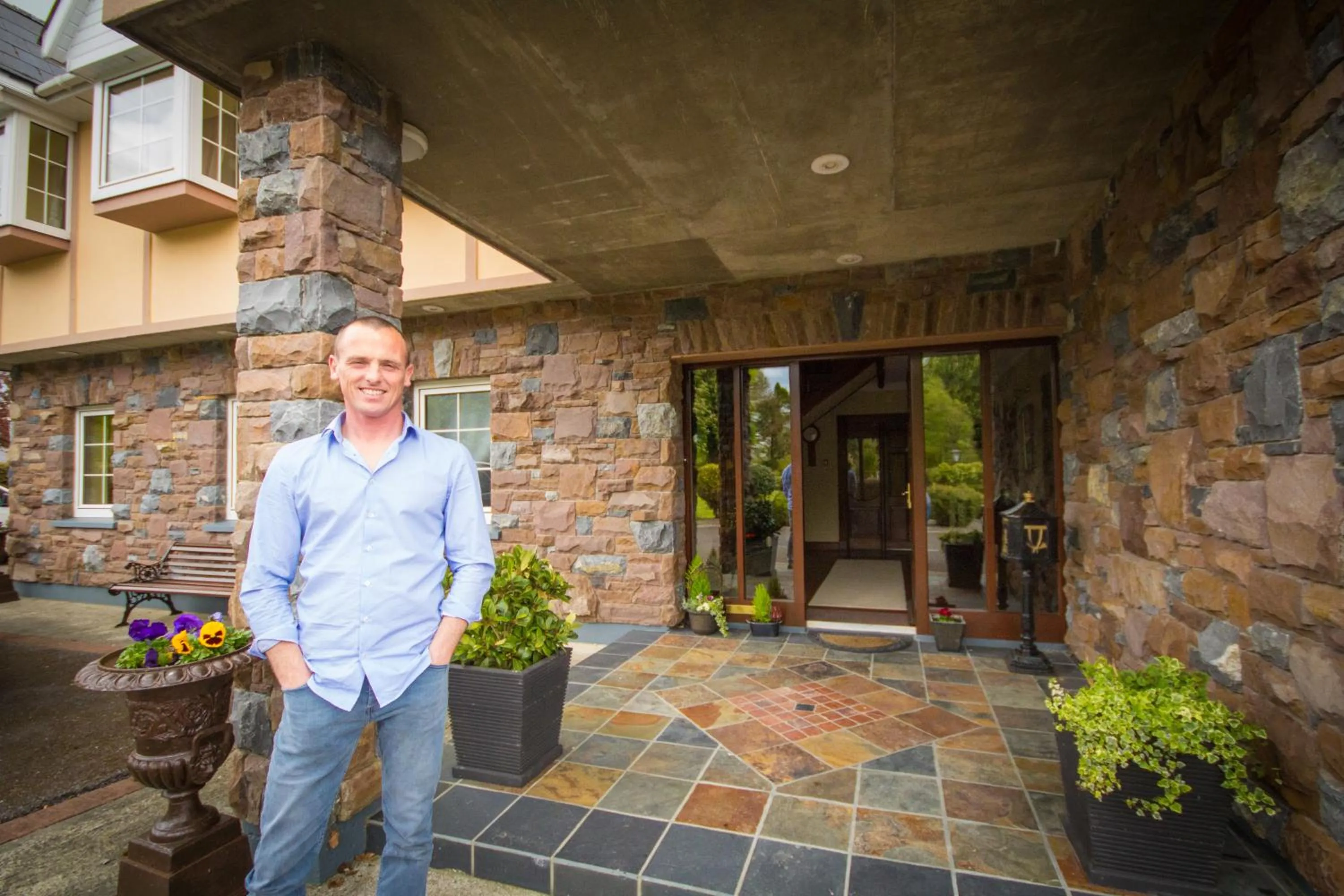 Family in Cloghan Lodge