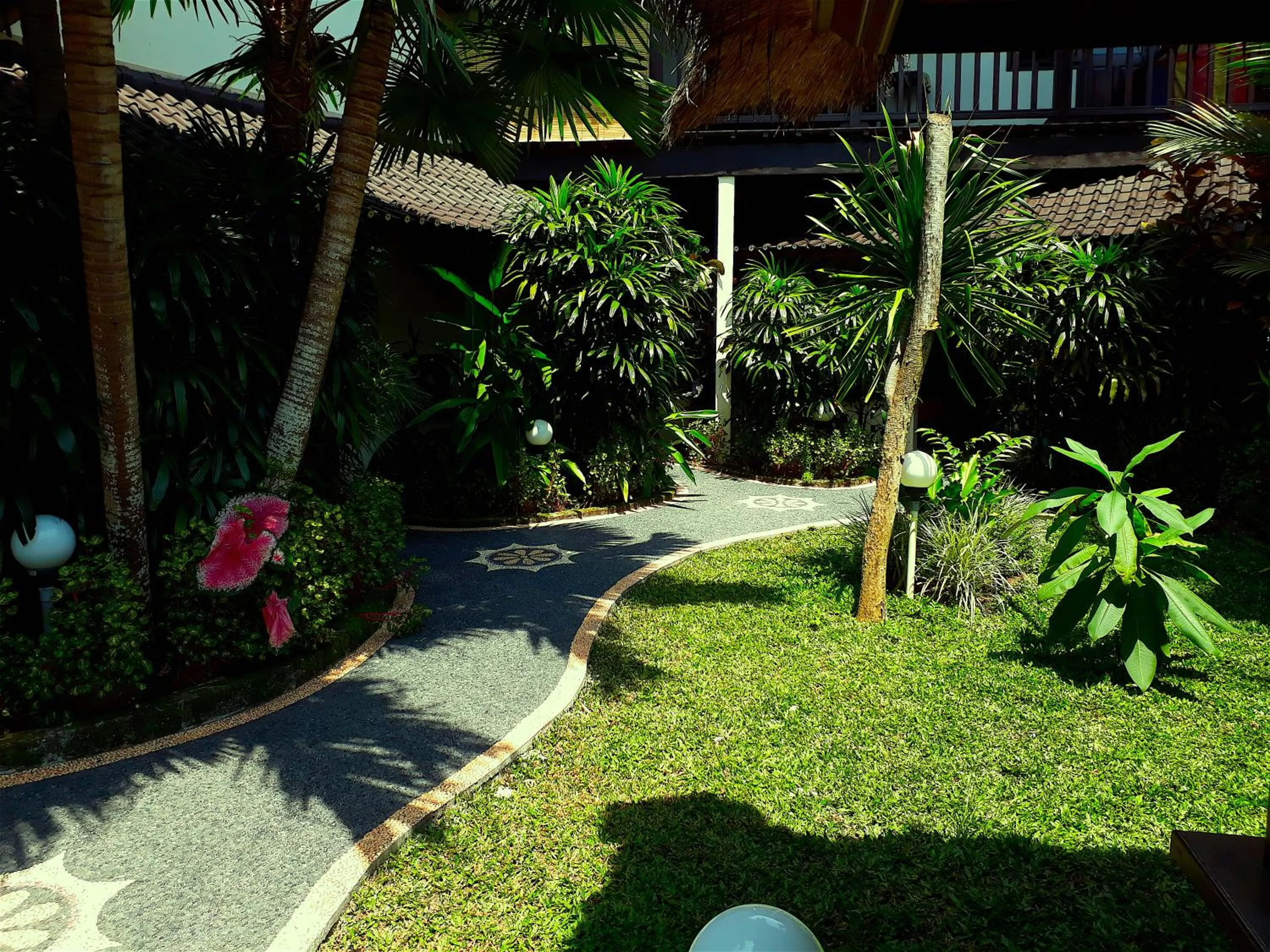 Garden in Istana Balian - Boutique Hotel Resort