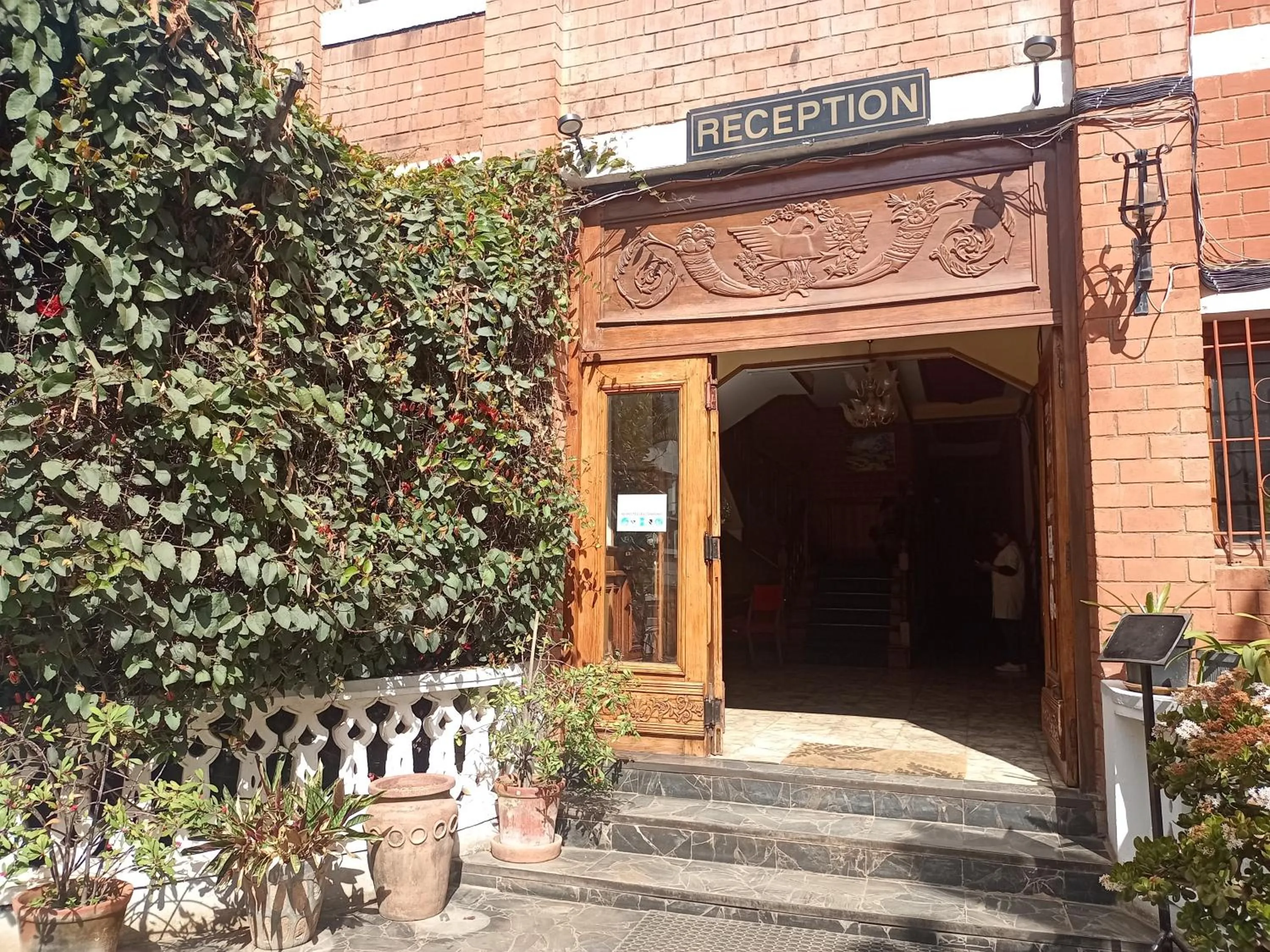 Lobby or reception in La Résidence d'Ankerana