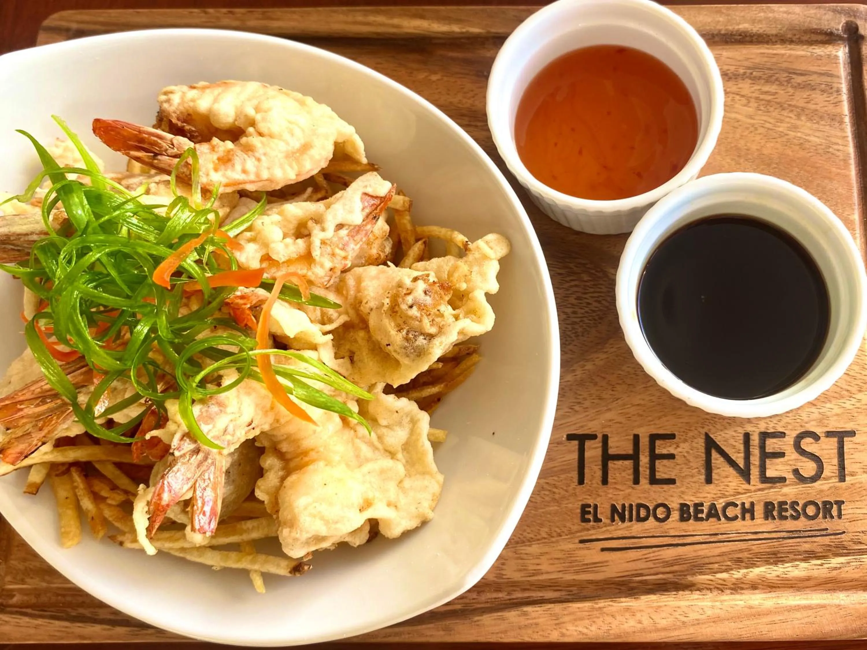 Food in The Nest El Nido Beach Resort