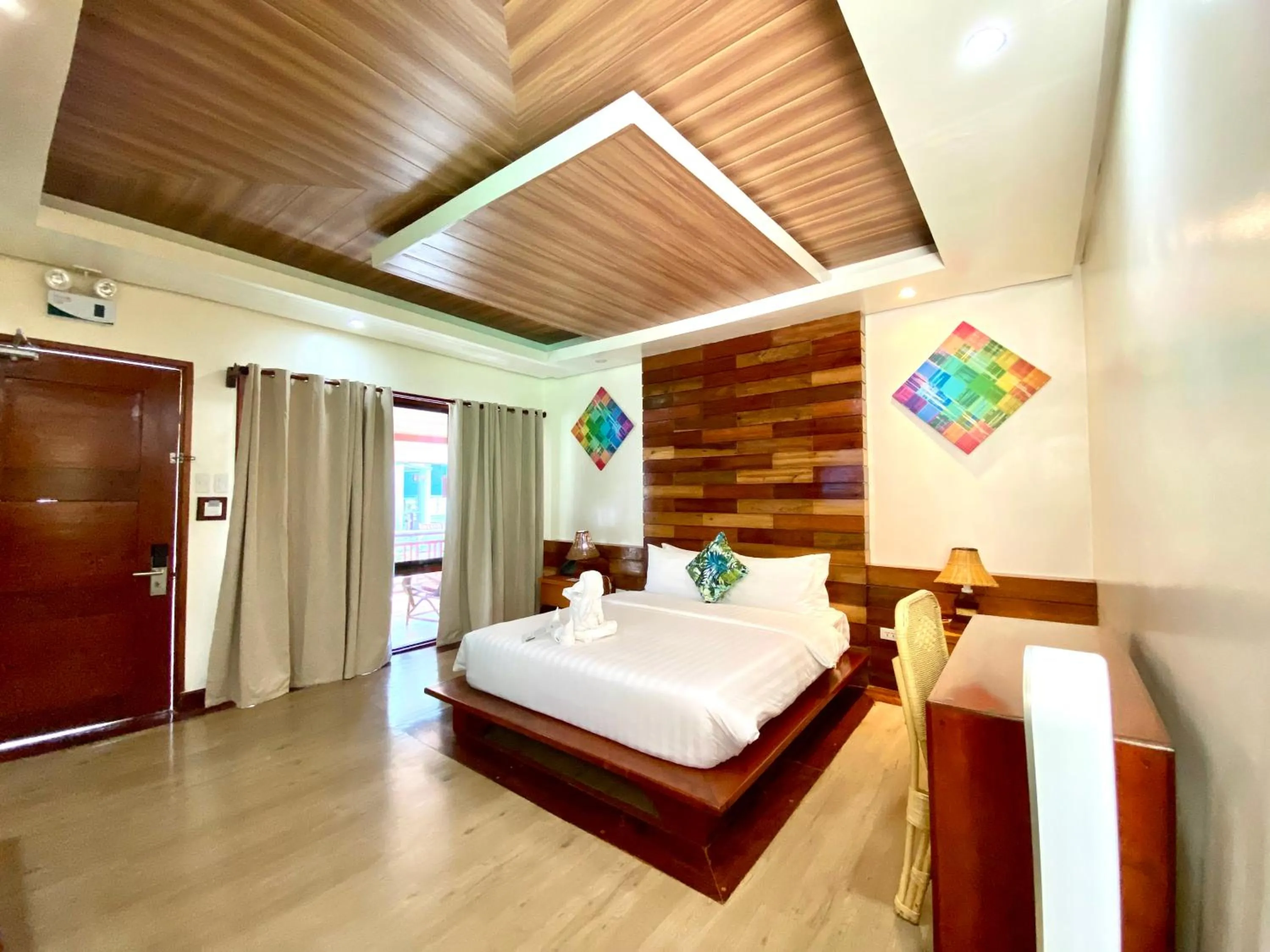 Bed in The Nest El Nido Beach Resort