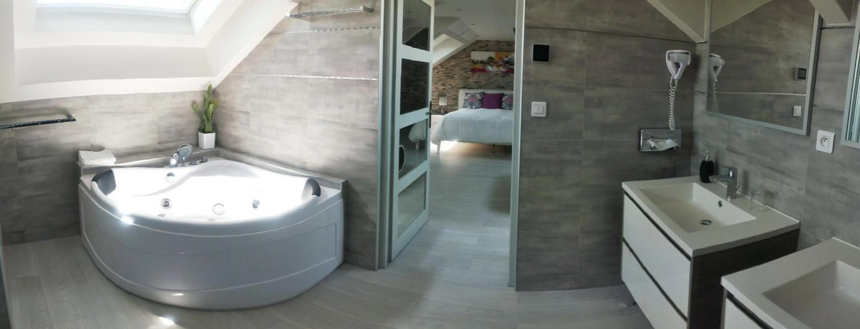 Bathroom in Le Mas Champenois