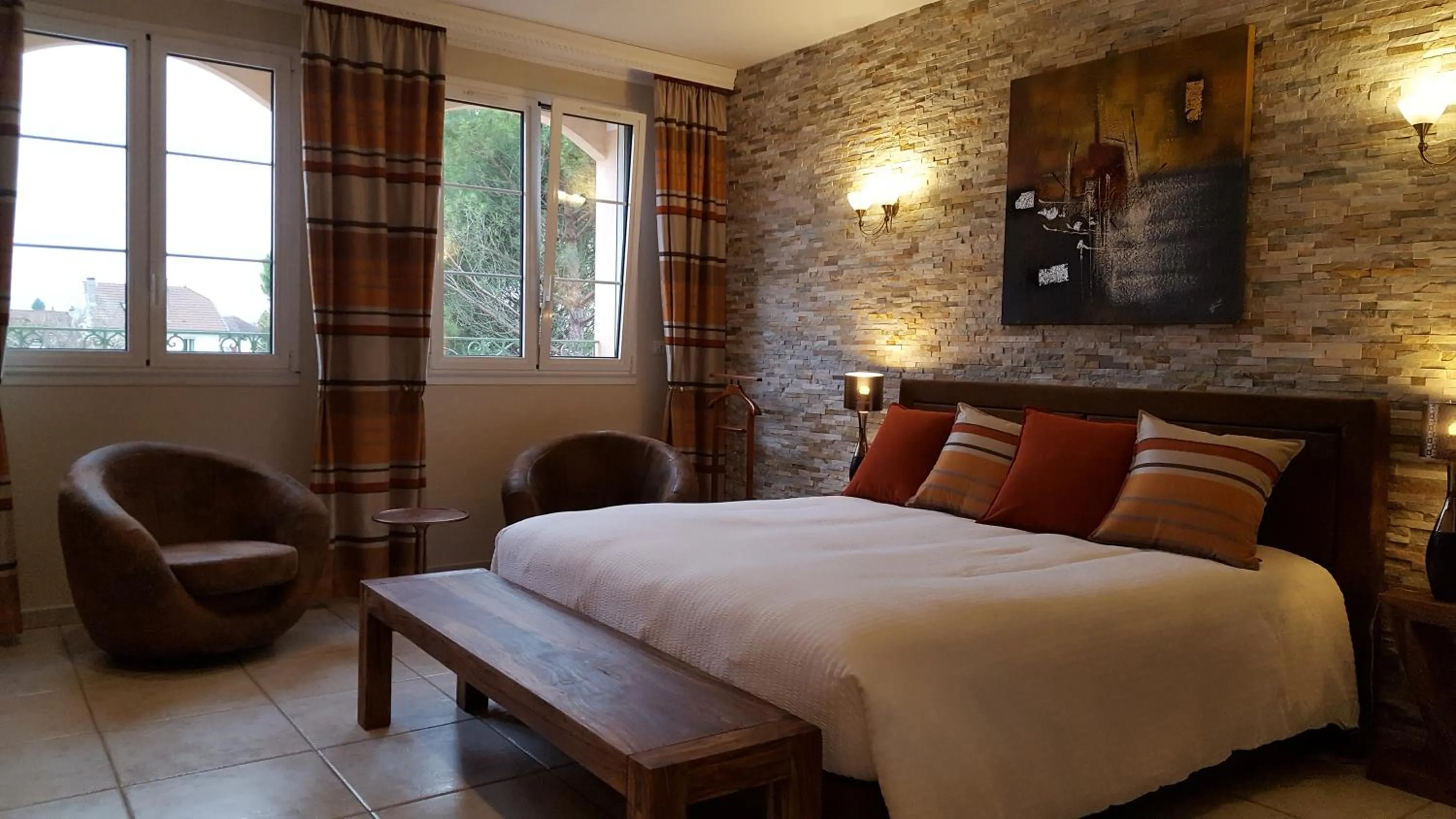 Bed in Le Mas Champenois