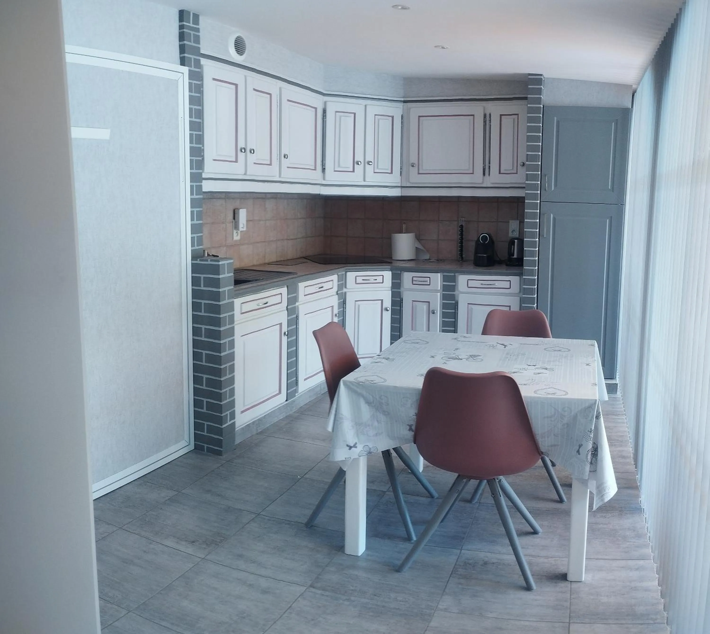 kitchen in Le Mas Champenois