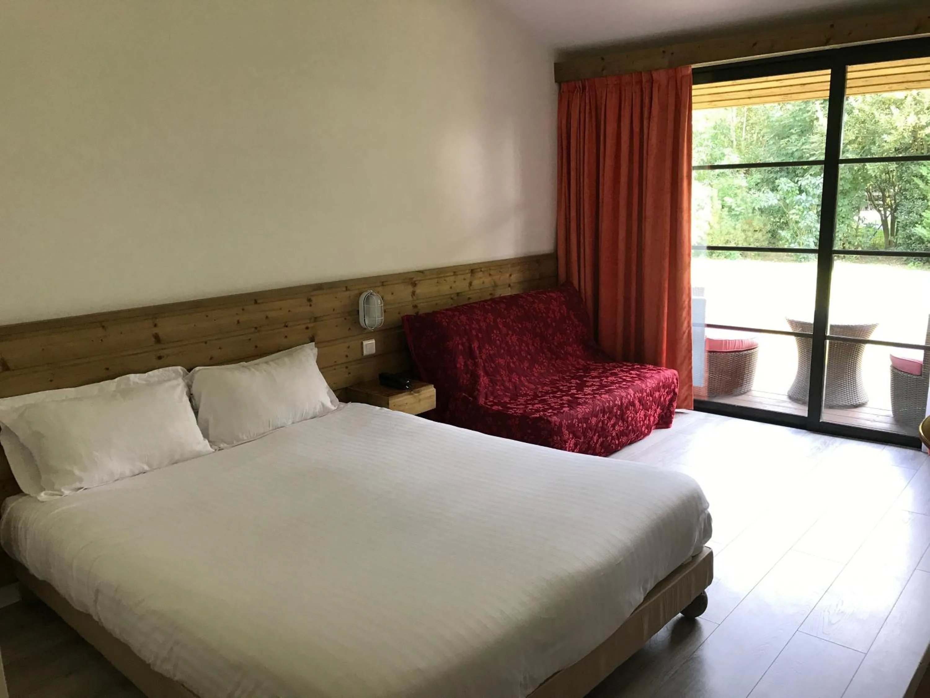 Bed in Le Vieux Logis de Clam