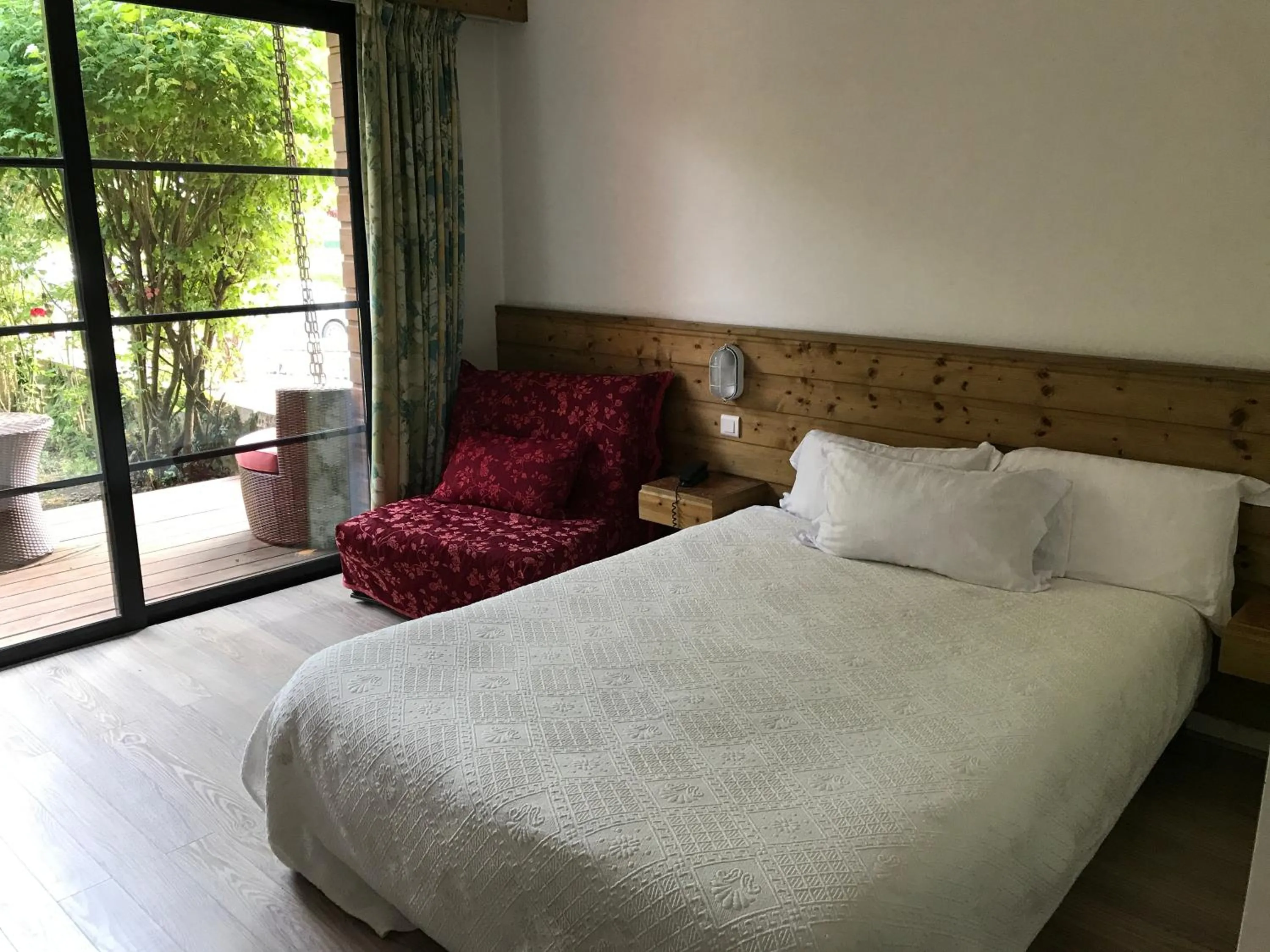 Bed in Le Vieux Logis de Clam