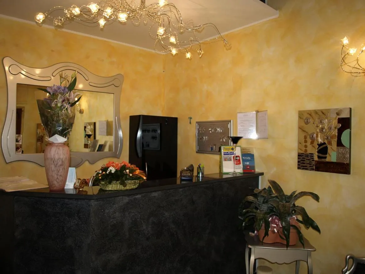 Lobby or reception in Hotel Karol