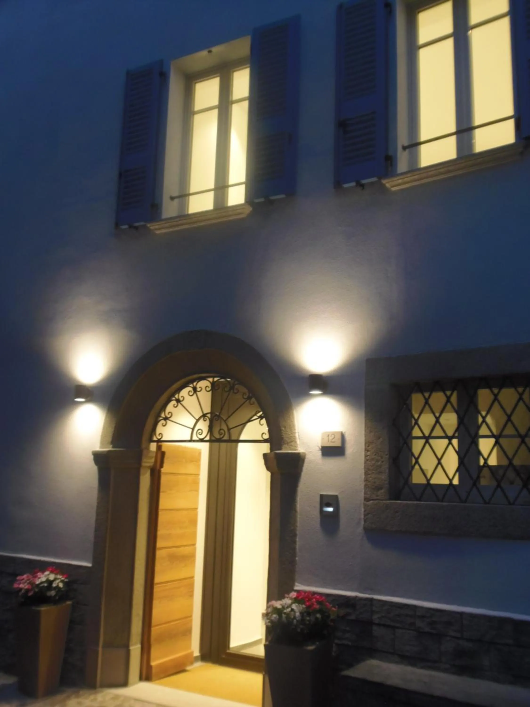 Facade/entrance in Albergo Dongo