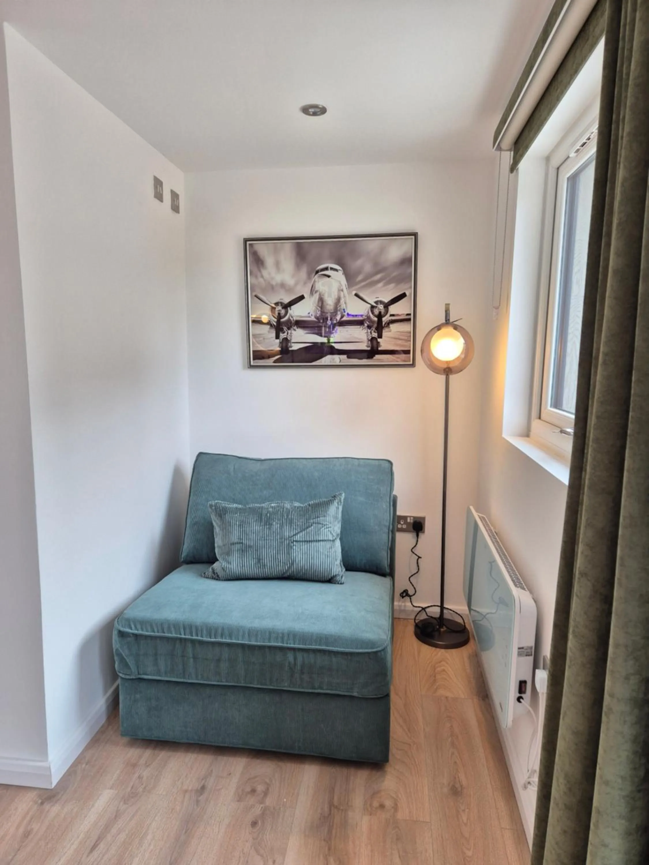 Seating area in Hotel CG London