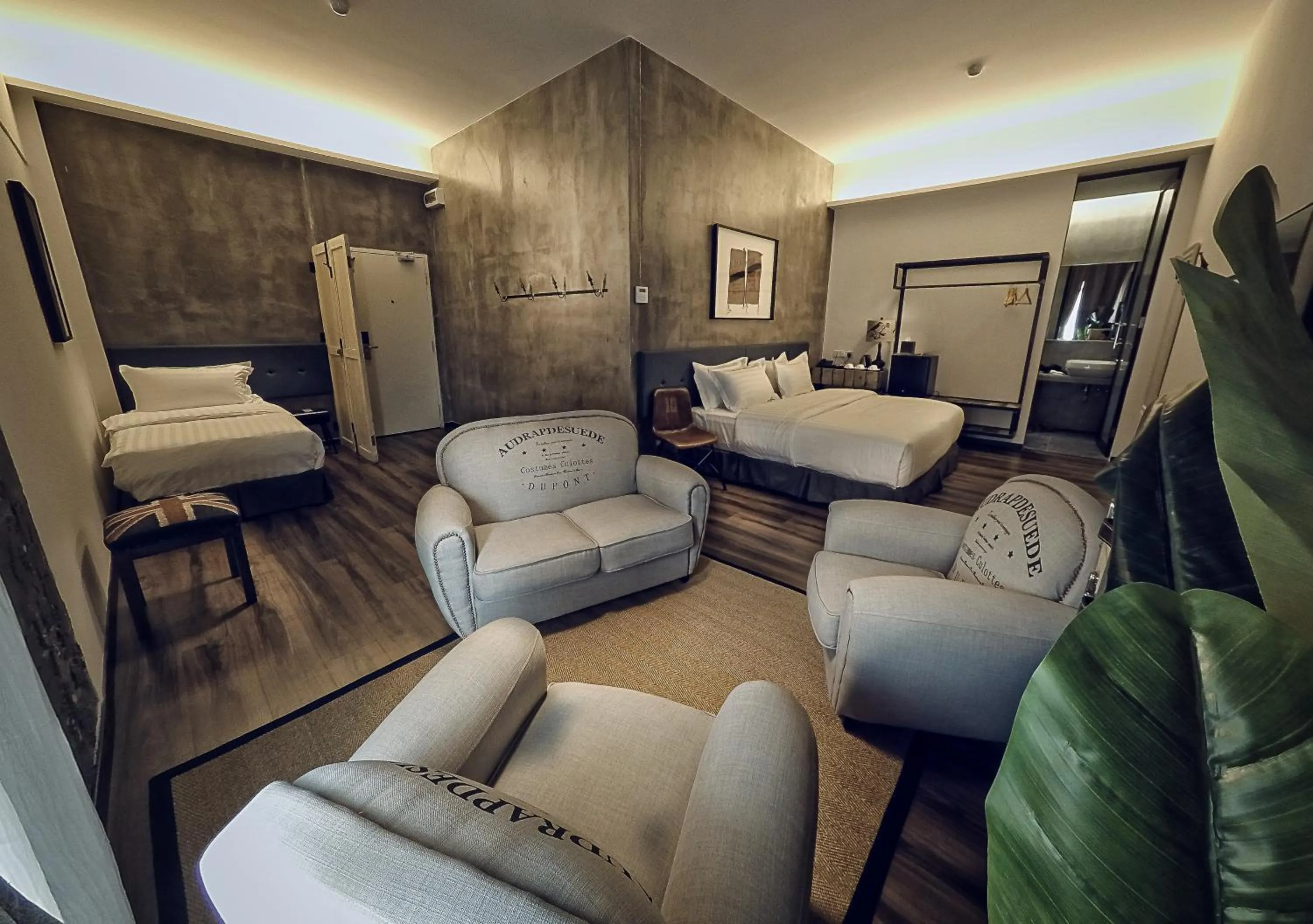 Bed in Merton Hotel Ipoh