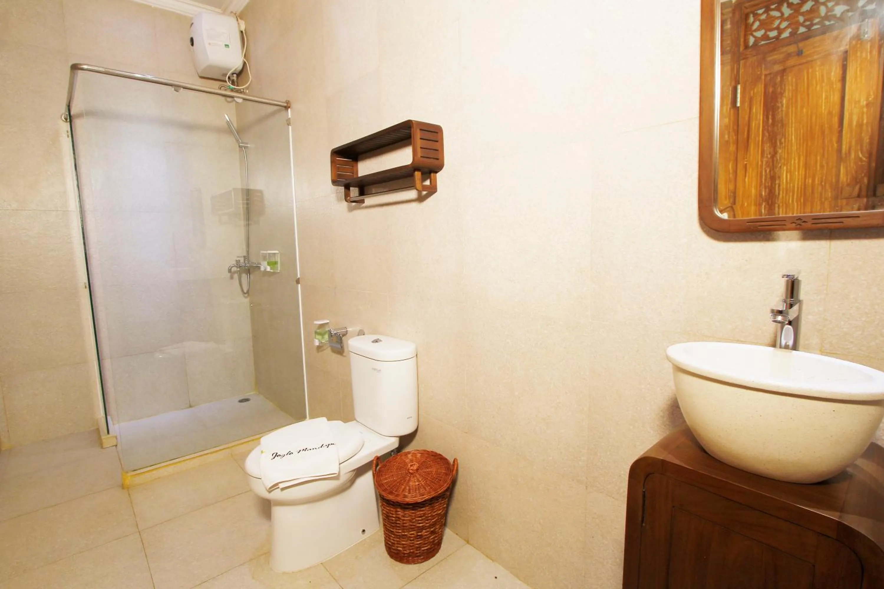 Bathroom in Joglo Mandapa Boutique Hotel