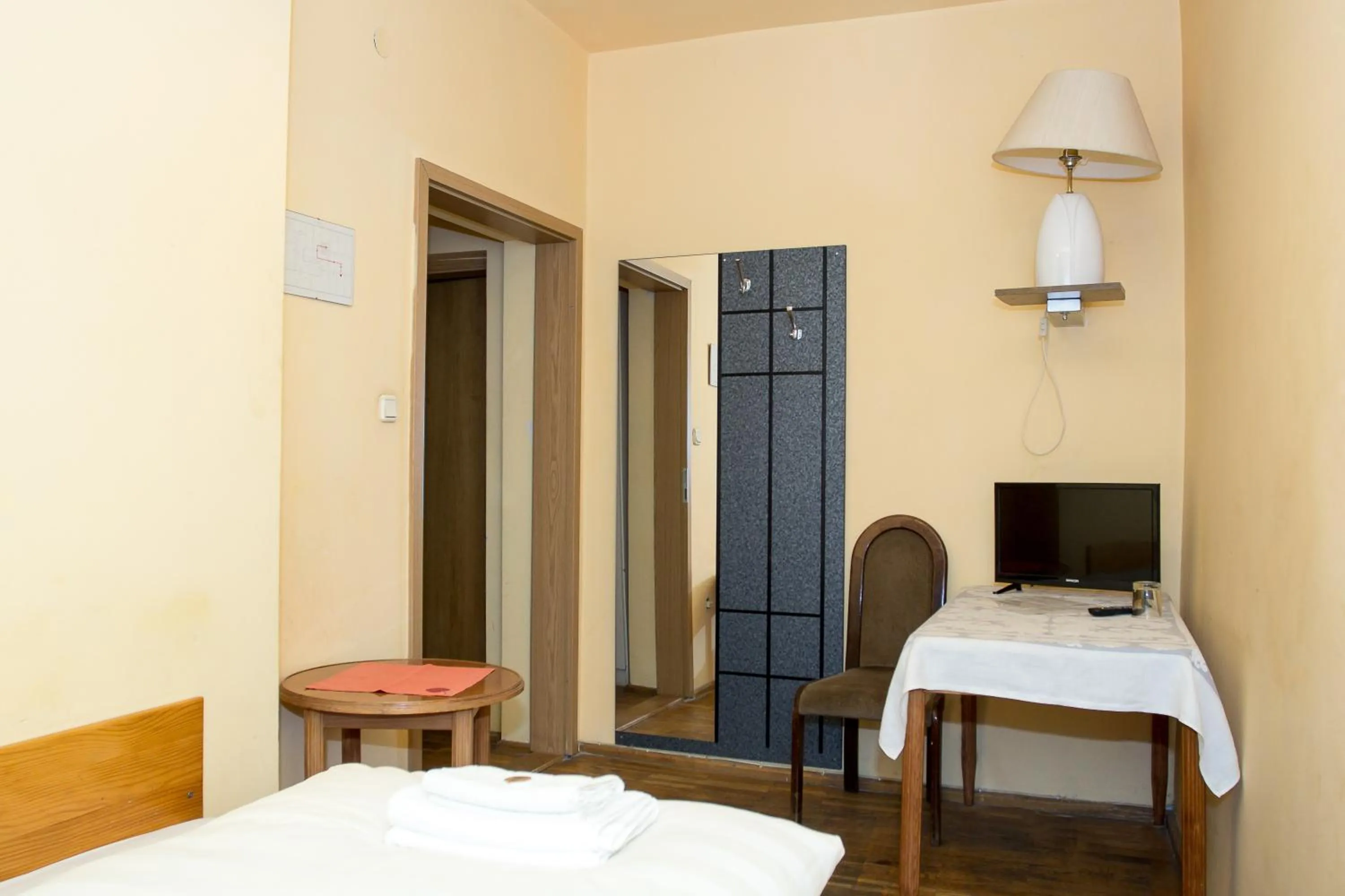 Bed in Hotel Karkonosze