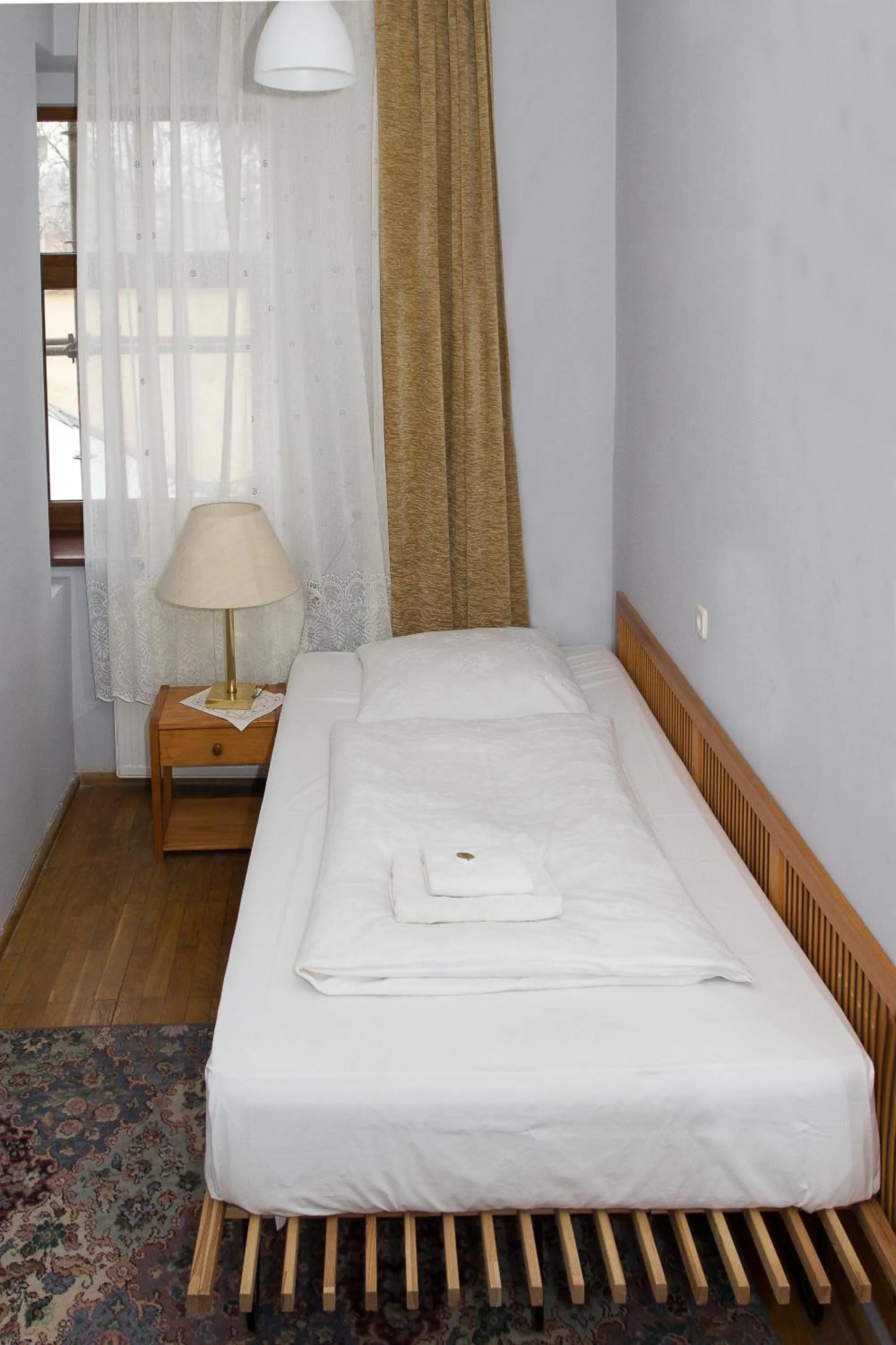 Bed in Hotel Karkonosze