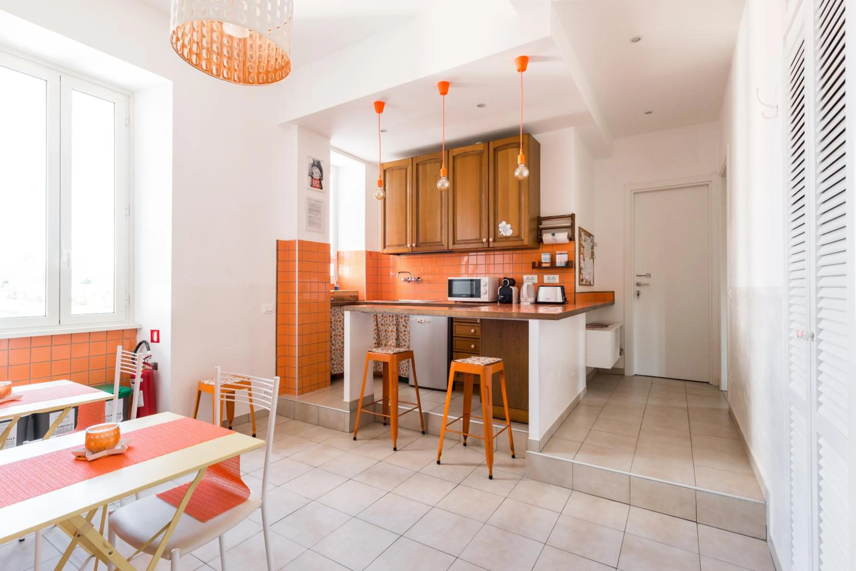 Kitchen or kitchenette in B&B Casa Torpì