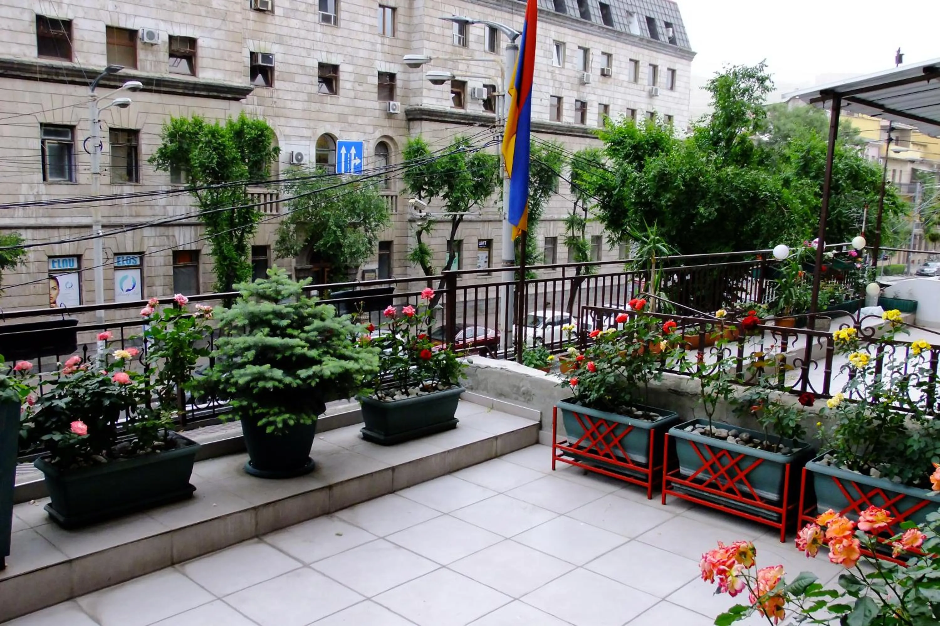 Balcony/Terrace in Yerevan center apartment 5A