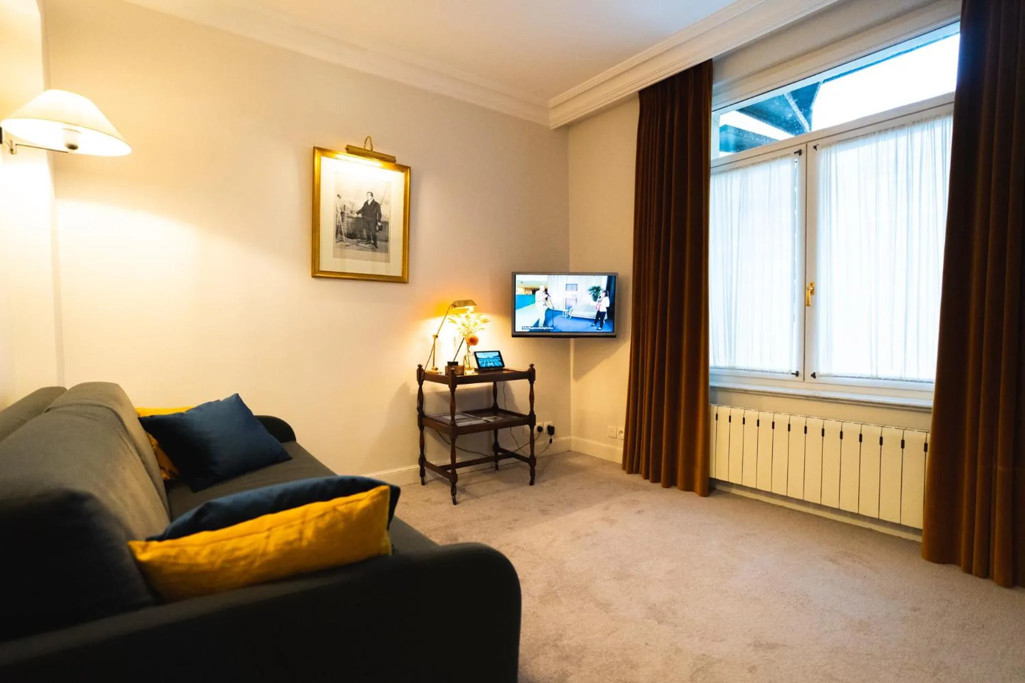 Living room in Hotel Damier Kortrijk