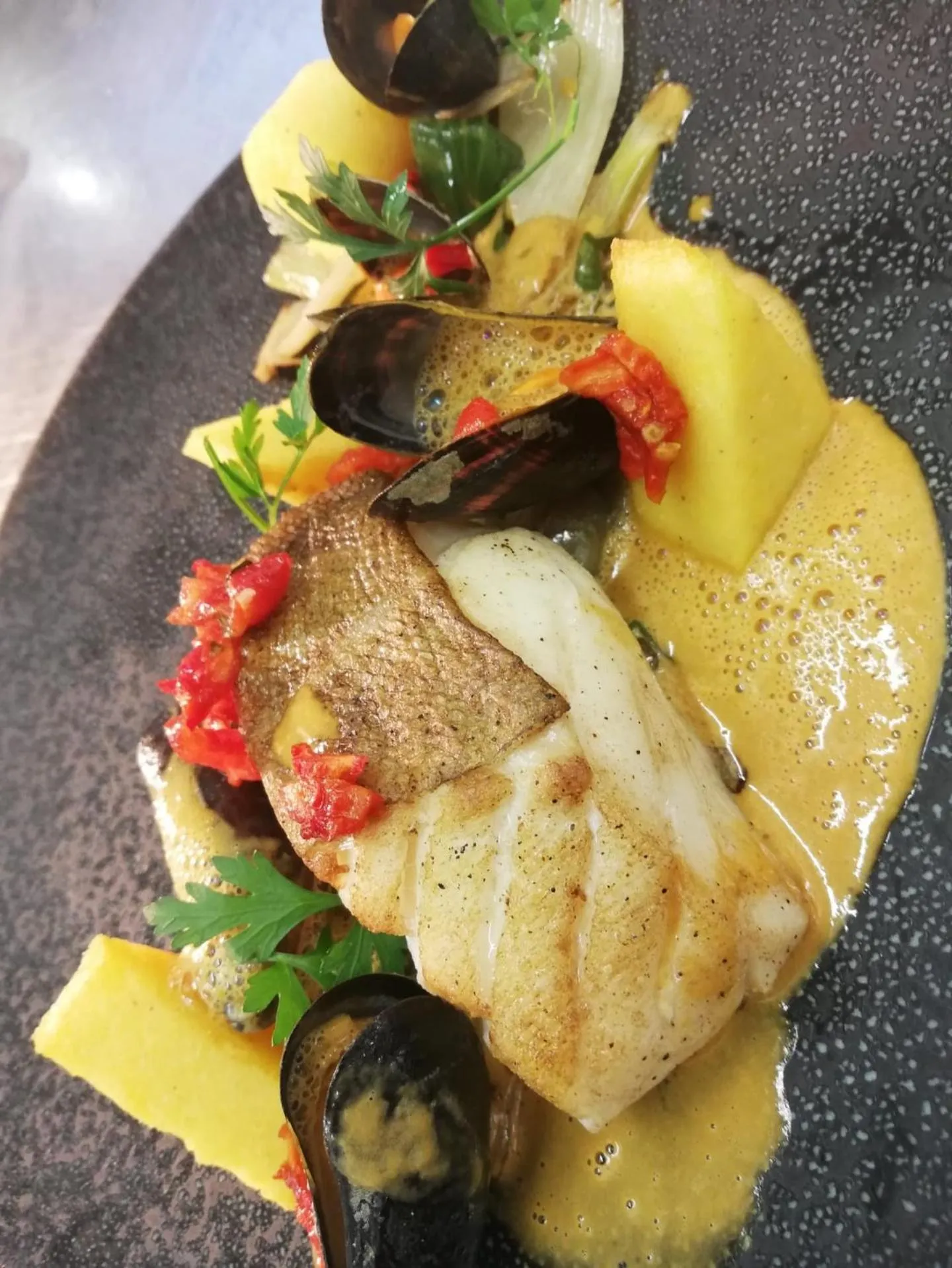 Food close-up in Hotel Damier Kortrijk