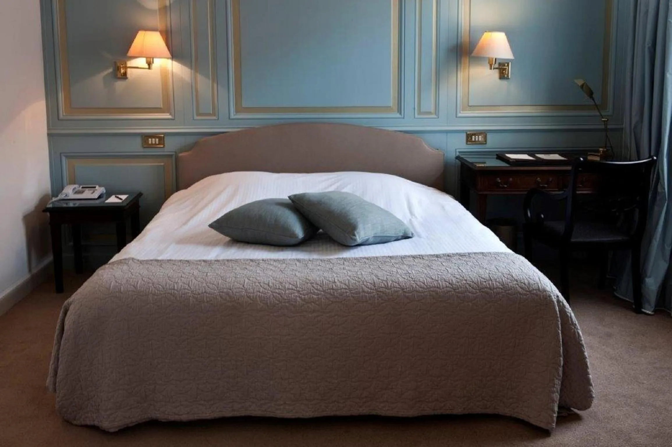 Bed in Hotel Damier Kortrijk